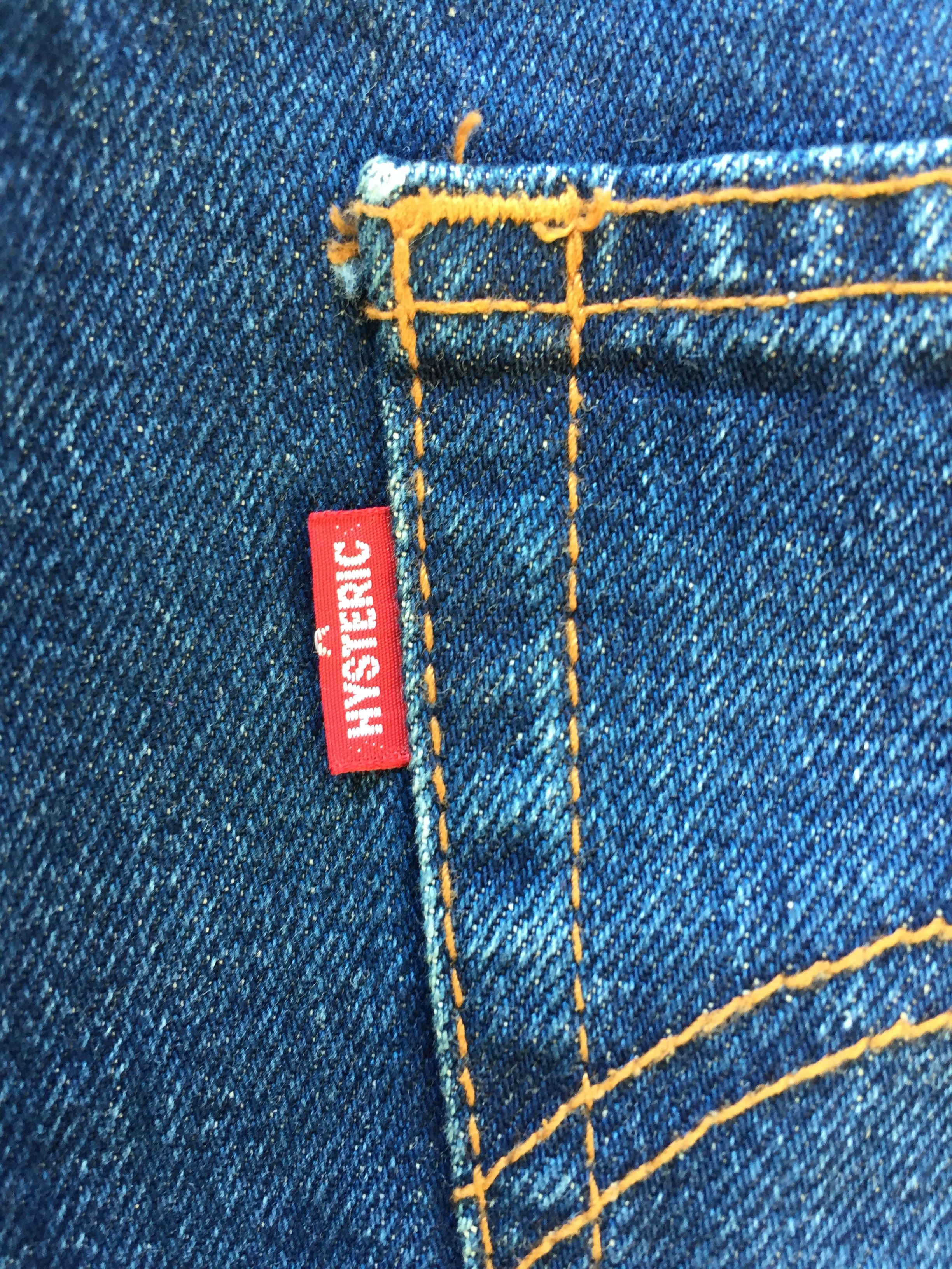 Hysteric Glamour Rare Kinky Jeans Hysteric Stars Patchwork Short Denim Jeans Size US 28 / EU 44 - 10 Thumbnail