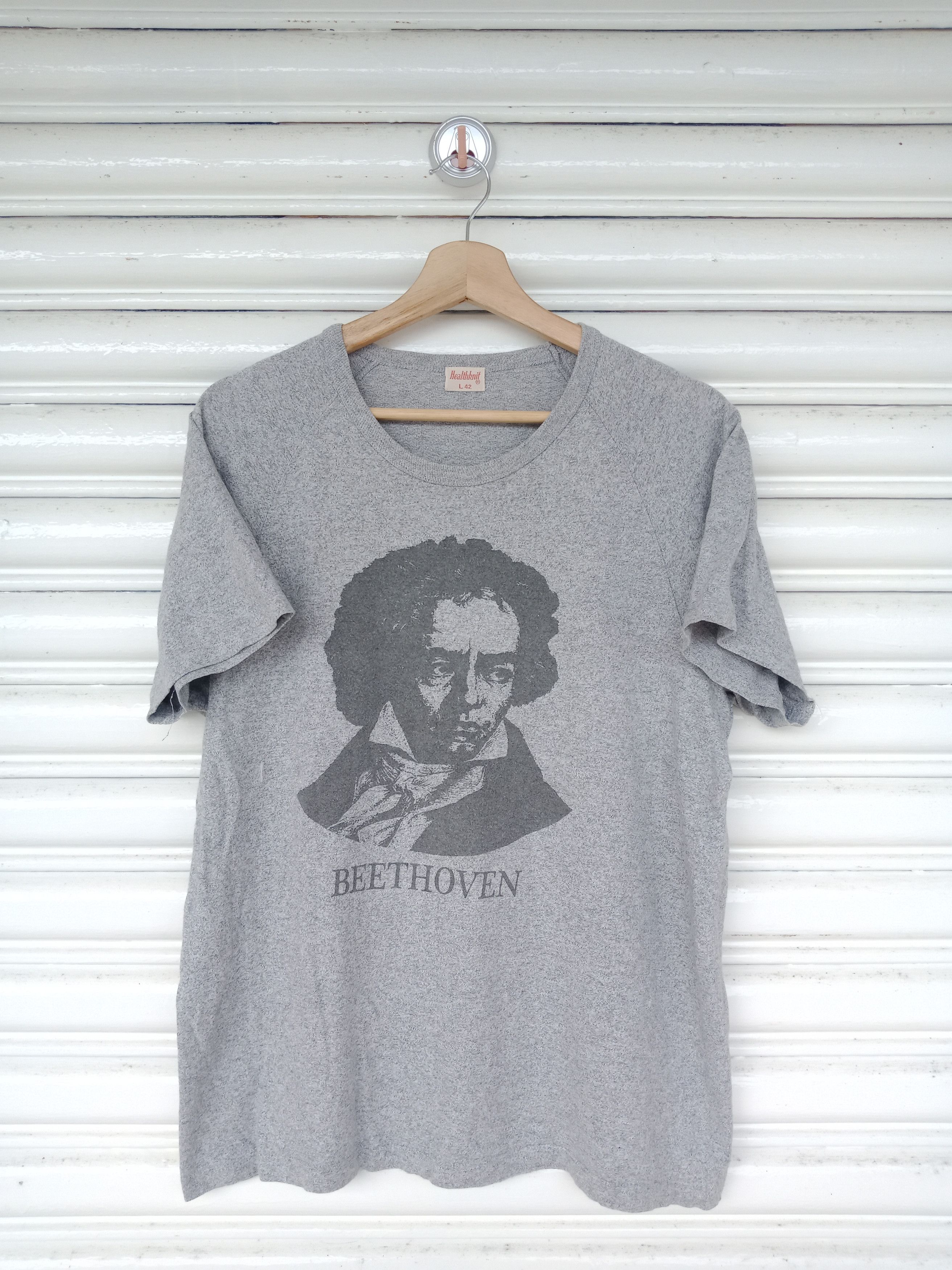 image of Art x Kmrii Vintage Beethoven O.g Kapital in Grey, Men's (Size Medium)