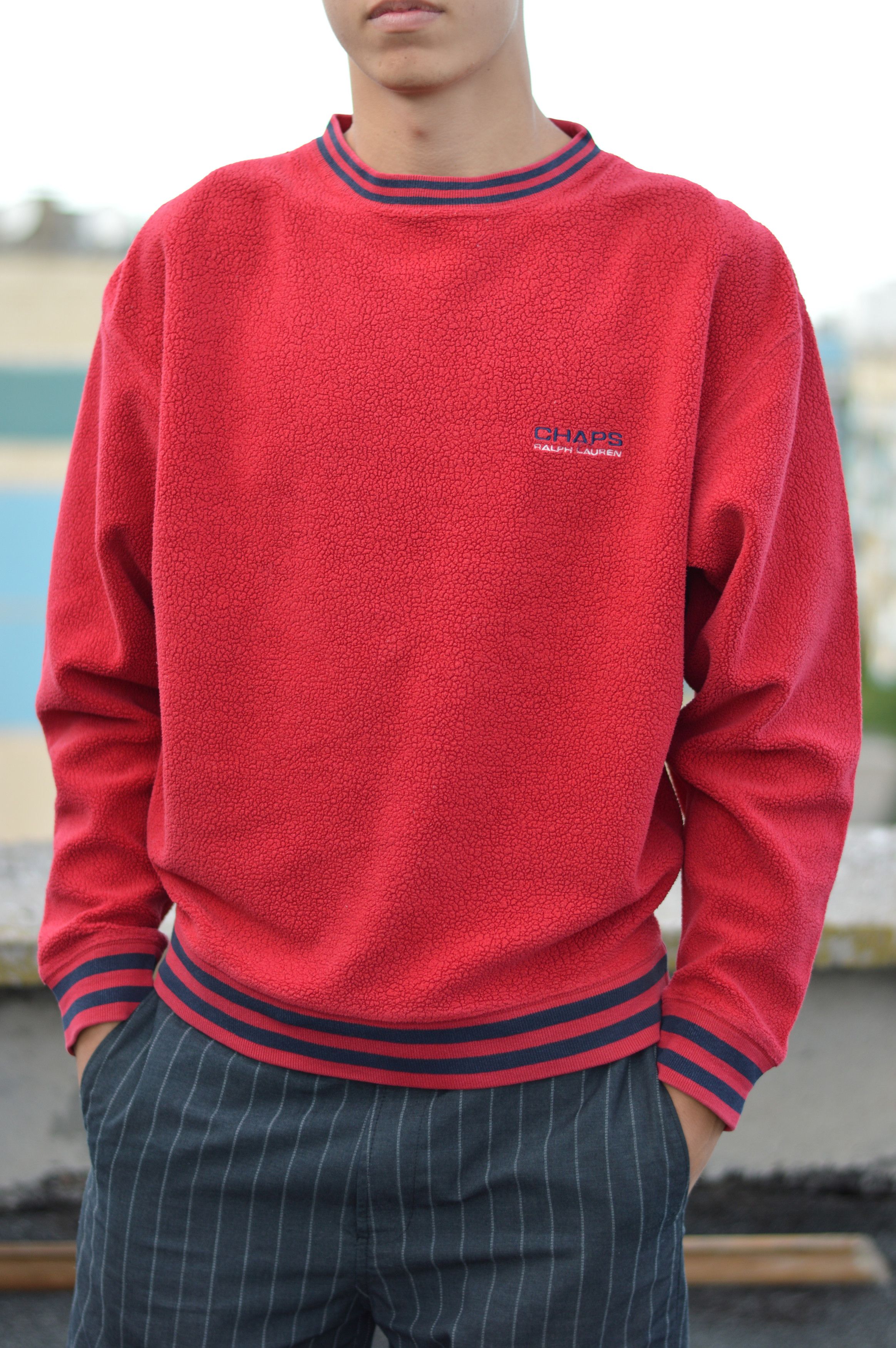 CHAPS Ralph Lauren Fleece Sweatshirt