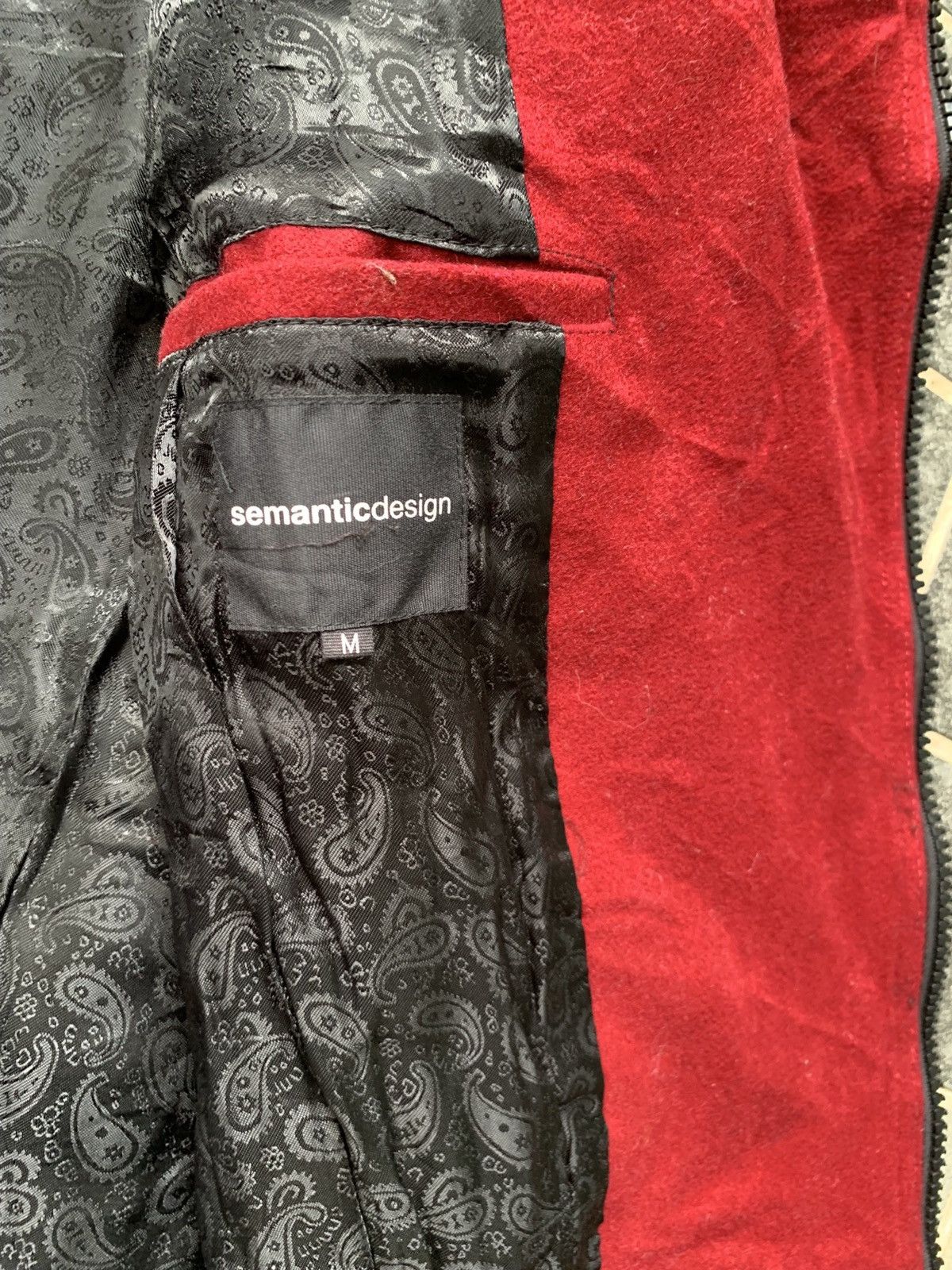 Japanese Brand Rare Semantic Design Jacket Hooded Size US M / EU 48-50 / 2 - 6 Thumbnail
