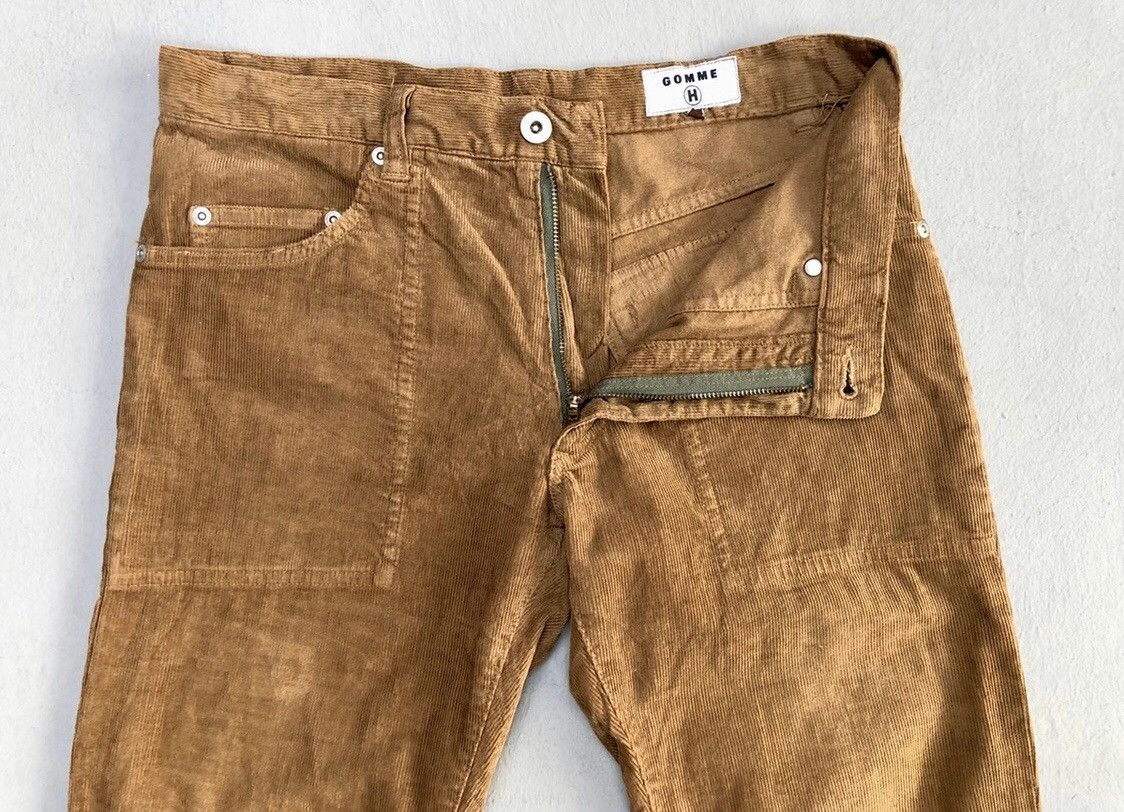 gomme Yohji Yamamoto label Gomme Homme Corduroy Desert Pants Size US 29 - 7 Thumbnail
