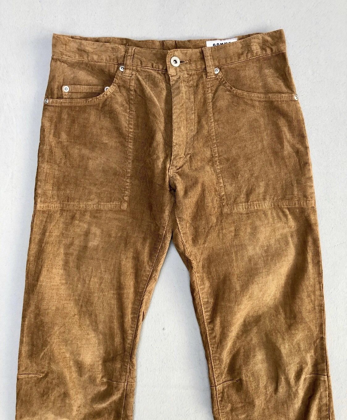 gomme Yohji Yamamoto label Gomme Homme Corduroy Desert Pants Size US 29 - 1 Thumbnail