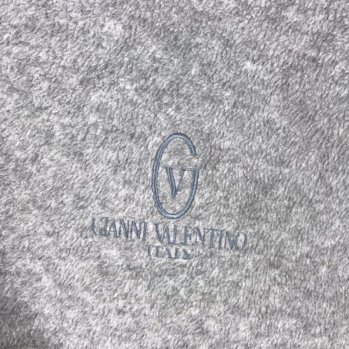 Valentino × Vintage Vintage Gianni Valentino Italy Fleece Coat Jacket Size US L / EU 52-54 / 3 - 4 Thumbnail