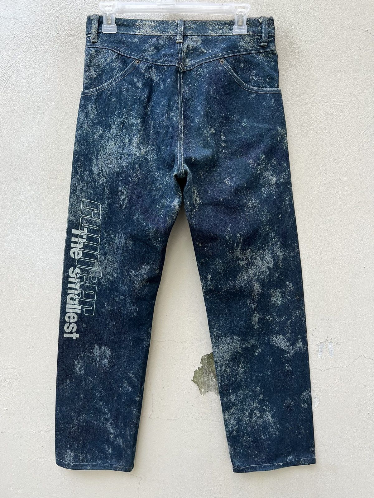 Vintage MANIAC WORKS Japan " Thing is important " Denim Size US 30 / EU 46 - 12 Thumbnail