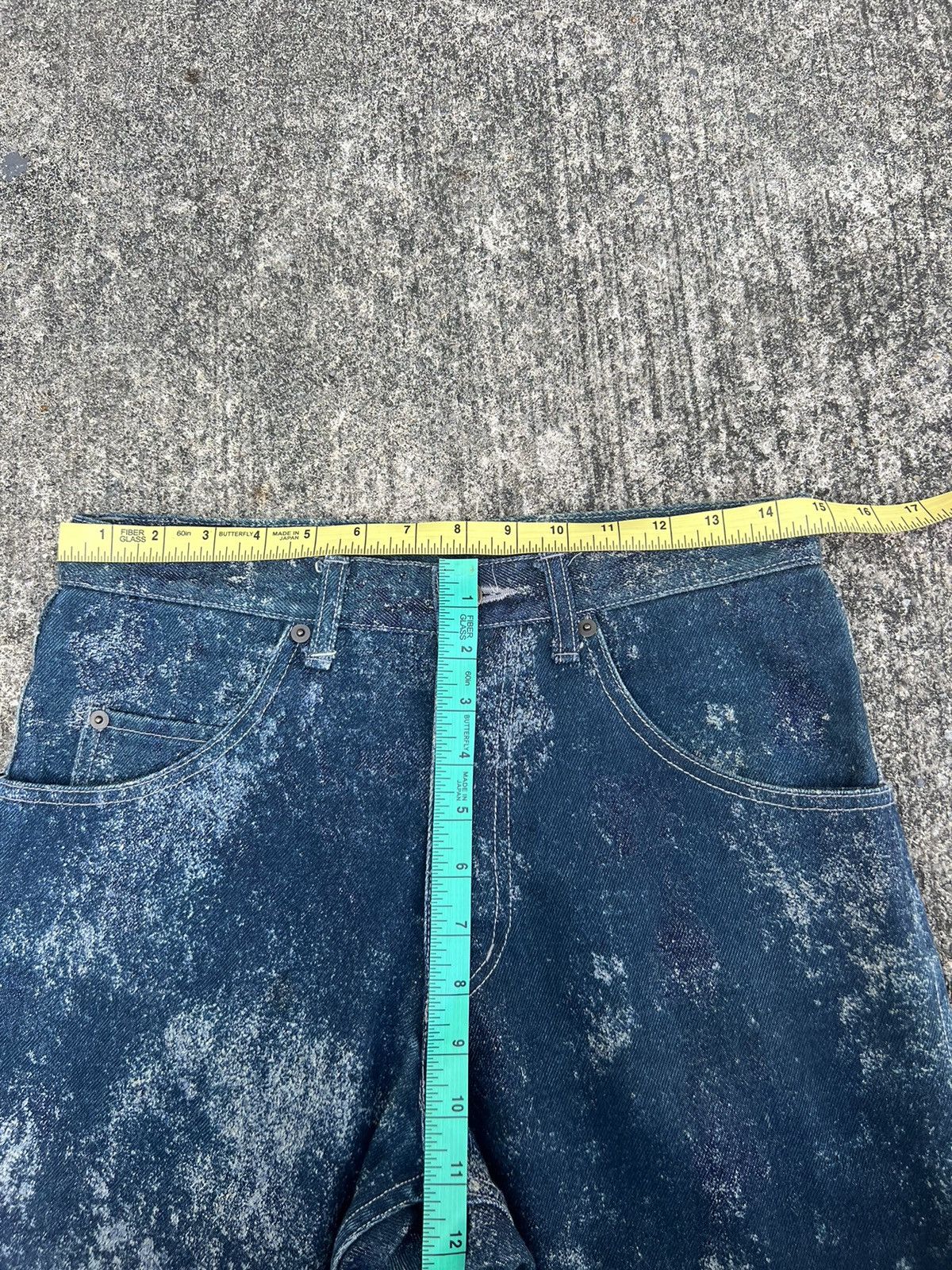 Vintage MANIAC WORKS Japan " Thing is important " Denim Size US 30 / EU 46 - 2 Thumbnail