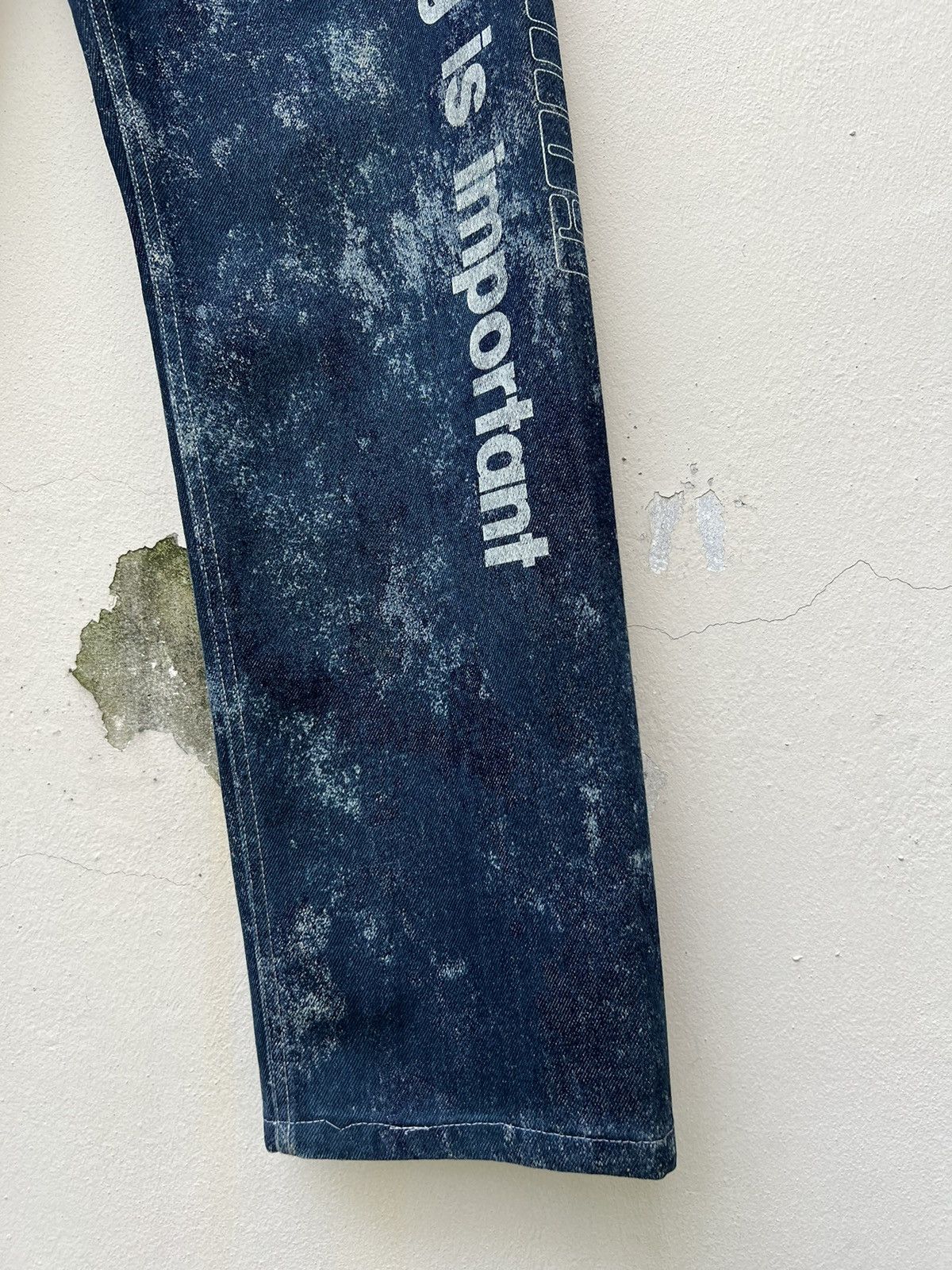Vintage MANIAC WORKS Japan " Thing is important " Denim Size US 30 / EU 46 - 11 Thumbnail