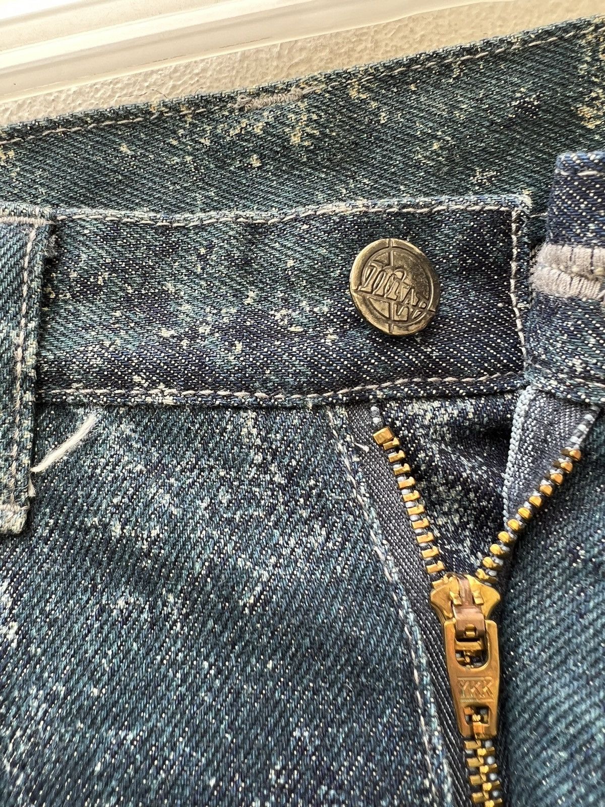 Vintage MANIAC WORKS Japan " Thing is important " Denim Size US 30 / EU 46 - 7 Thumbnail
