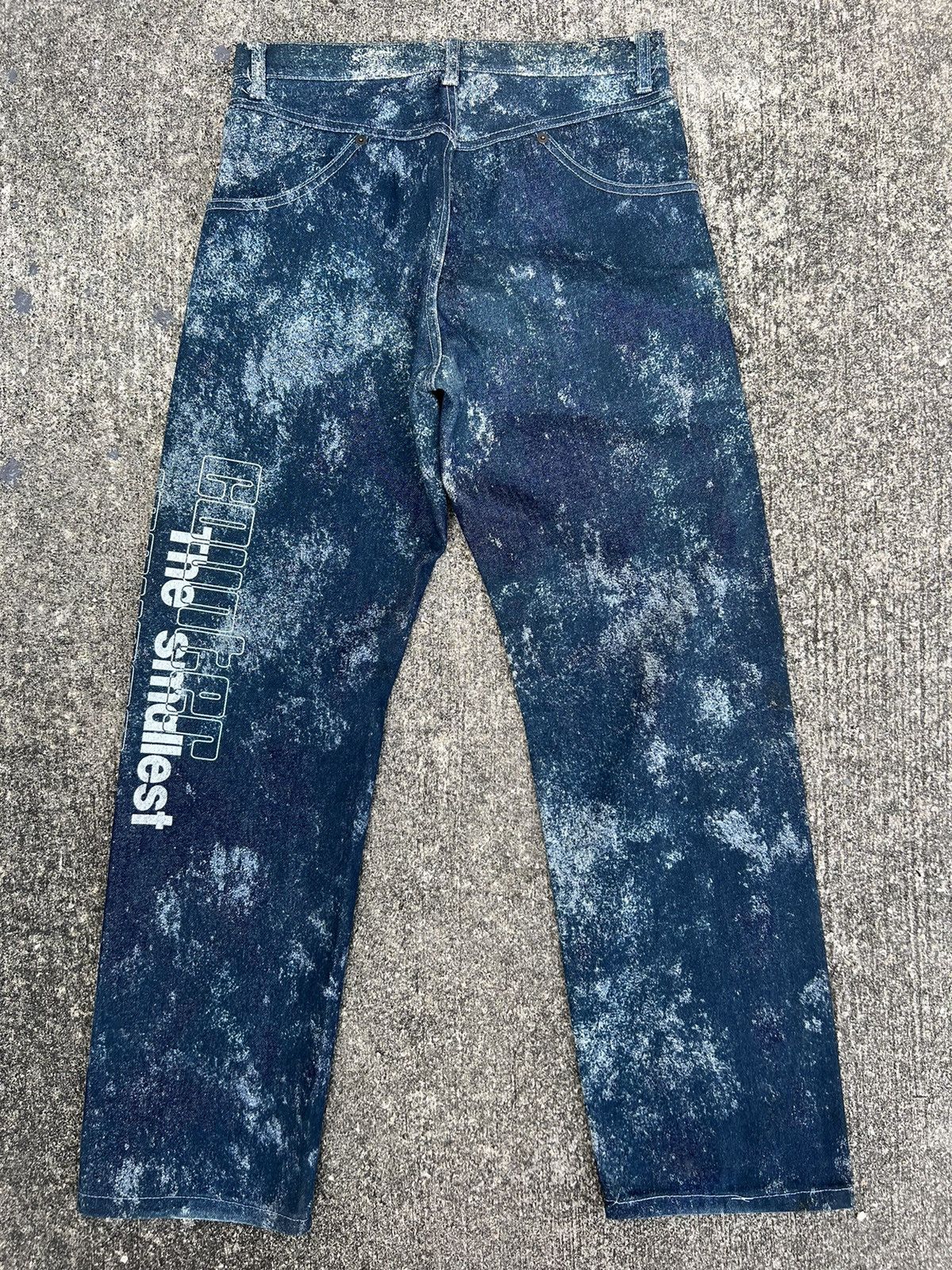 Vintage MANIAC WORKS Japan " Thing is important " Denim Size US 30 / EU 46 - 5 Thumbnail