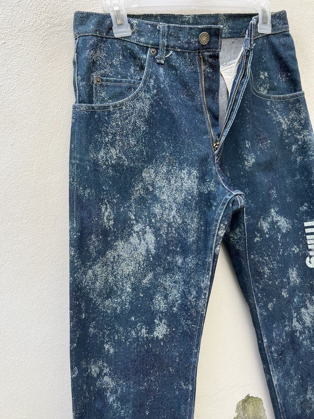 Vintage MANIAC WORKS Japan " Thing is important " Denim Size US 30 / EU 46 - 8 Thumbnail