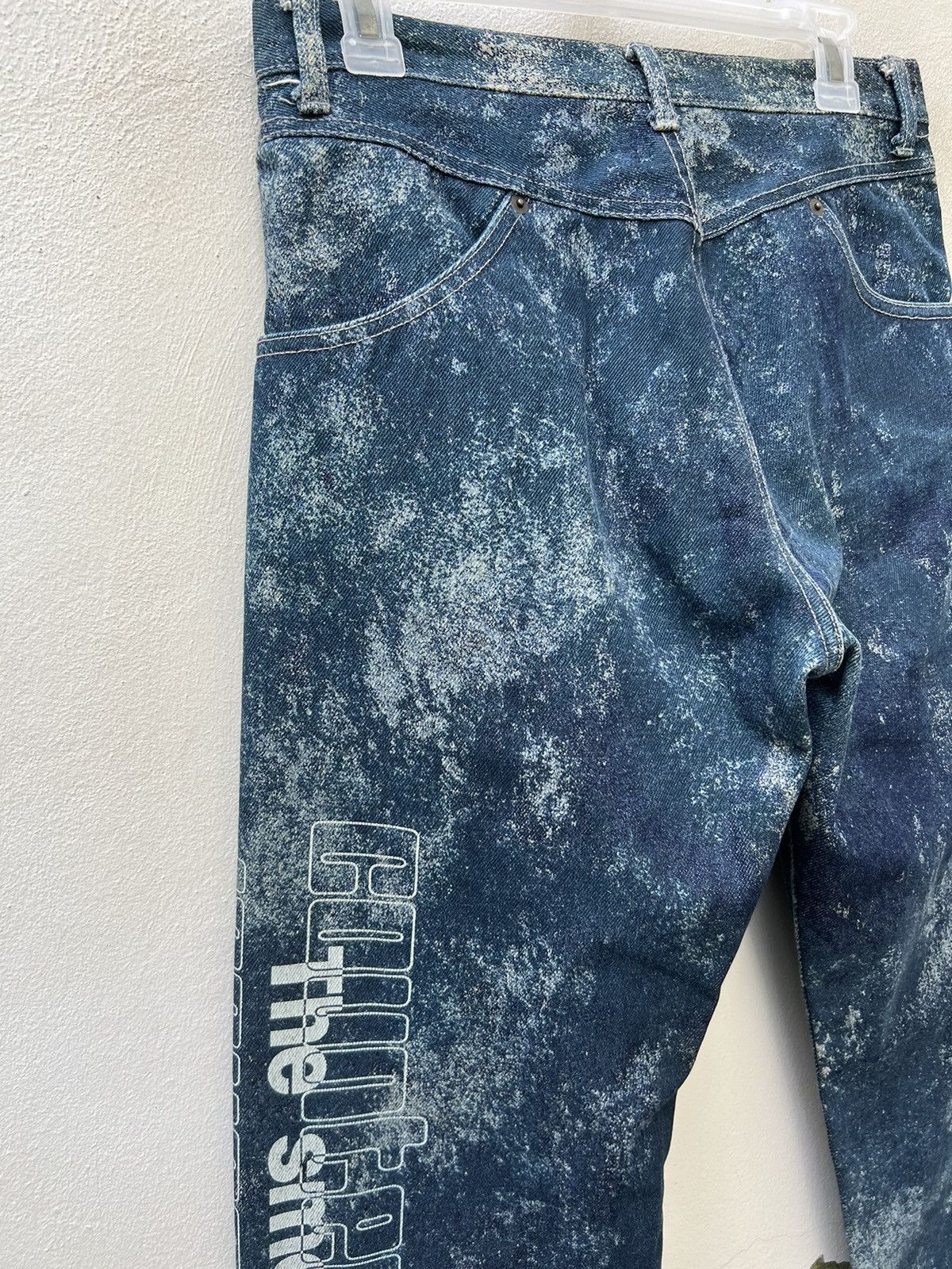 Vintage MANIAC WORKS Japan " Thing is important " Denim Size US 30 / EU 46 - 13 Thumbnail