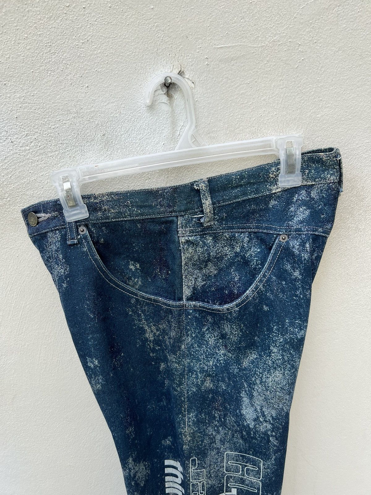 Vintage MANIAC WORKS Japan " Thing is important " Denim Size US 30 / EU 46 - 18 Thumbnail
