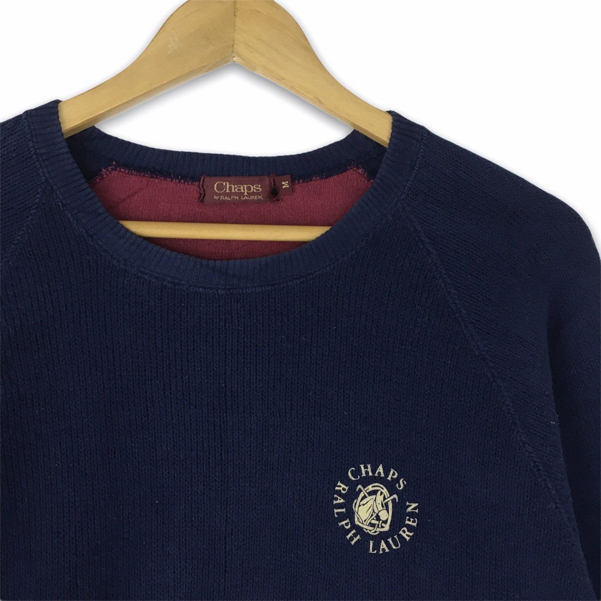 Chaps Ralph Lauren × Designer × Vintage Rare design Chaps by ralph lauren sweatshirt jumper Size US M / EU 48-50 / 2 - 2 Thumbnail