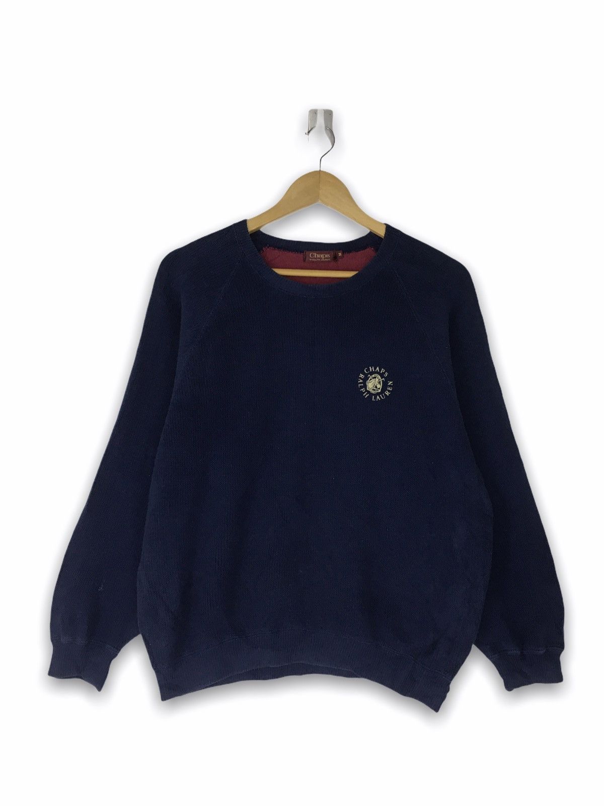 Chaps Ralph Lauren × Designer × Vintage Rare design Chaps by ralph lauren sweatshirt jumper Size US M / EU 48-50 / 2 - 1 Thumbnail