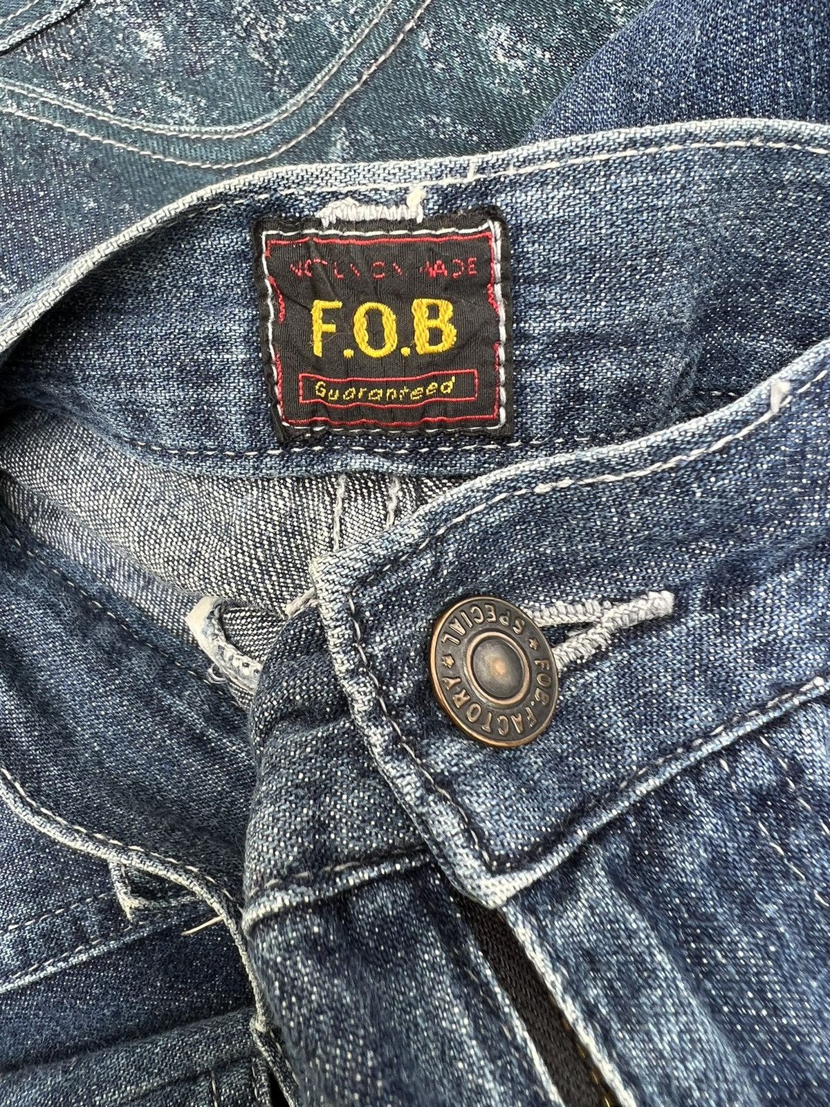 FOB Factory Vintage FOB FACTORY SPECIAL Union Made Denim Pant Size US 32 / EU 48 - 22 Thumbnail