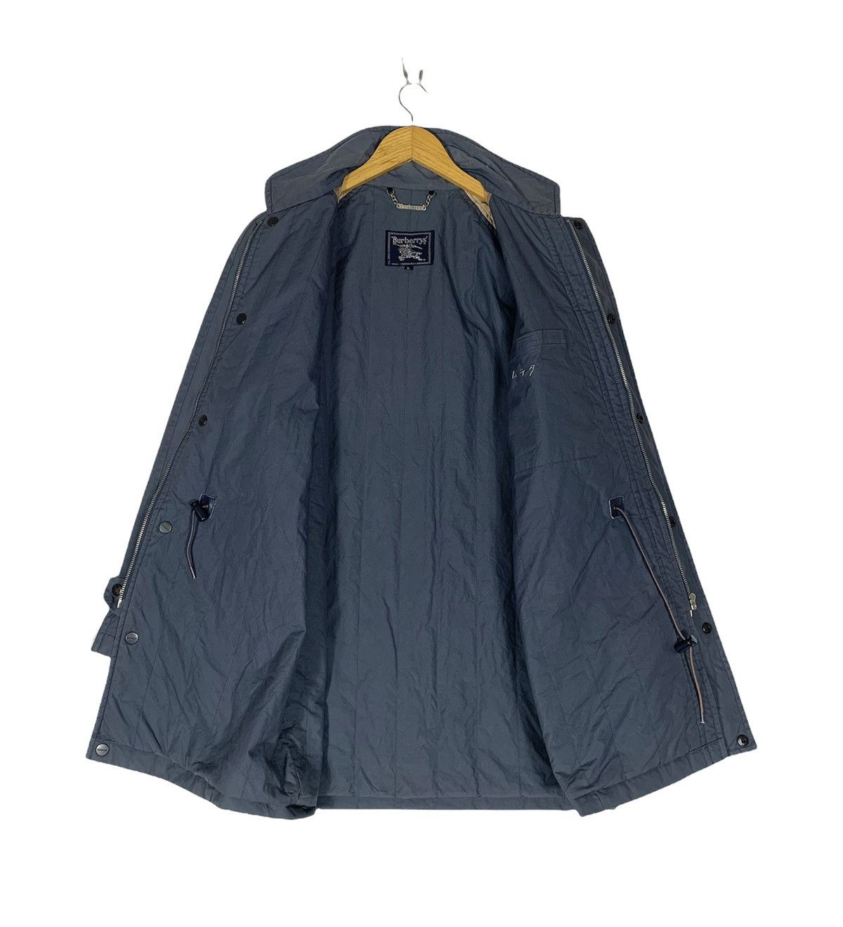 Burberry Vintage Burberry's Long Jacket Pockets Size US L / EU 52-54 / 3 - 2 Thumbnail