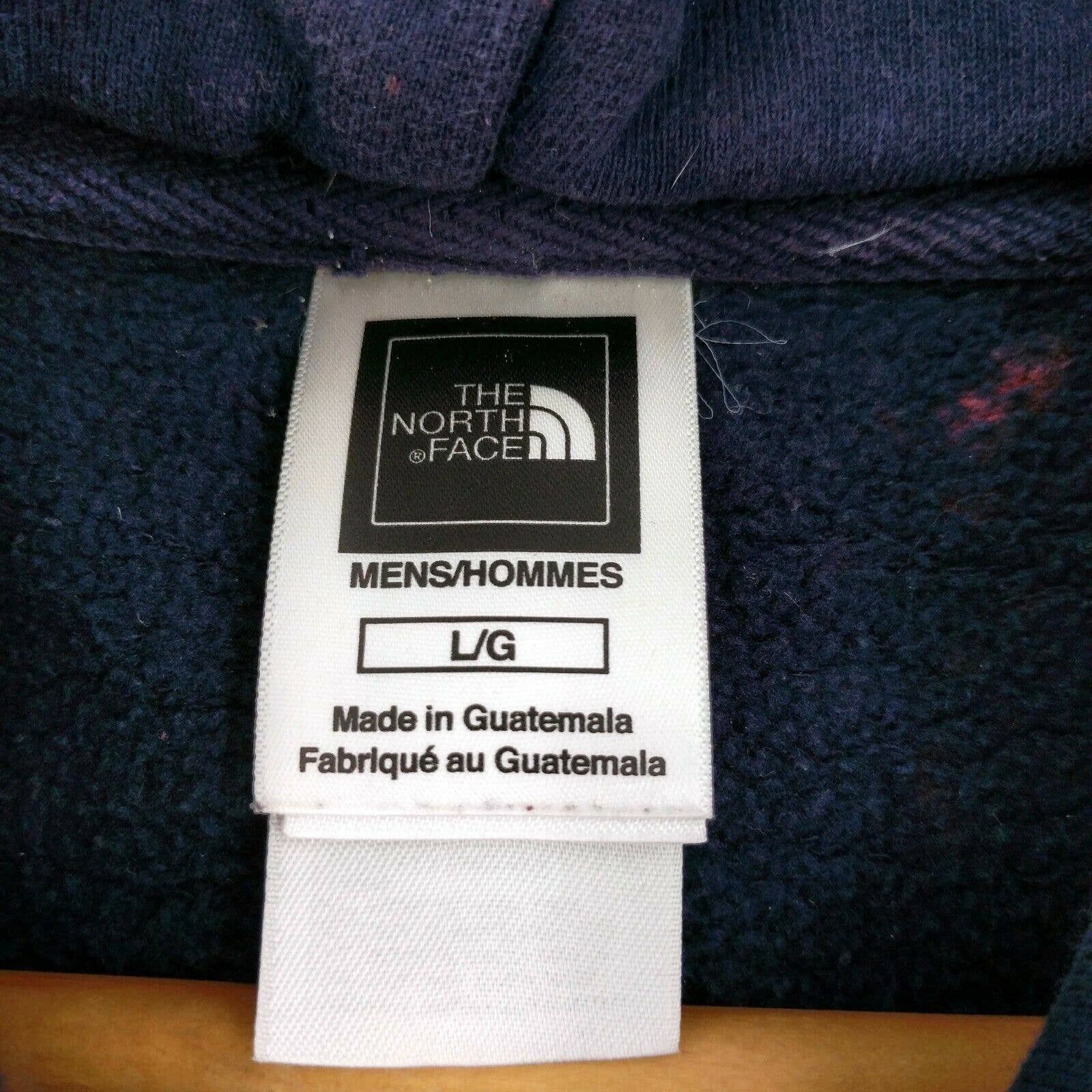 The North Face The North Face Custom Bleached Tie Dye Hoodie Sweatshirt L Size US L / EU 52-54 / 3 - 9 Thumbnail