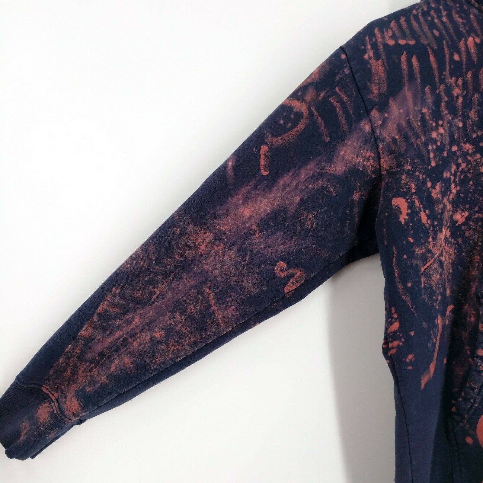 The North Face The North Face Custom Bleached Tie Dye Hoodie Sweatshirt L Size US L / EU 52-54 / 3 - 3 Thumbnail