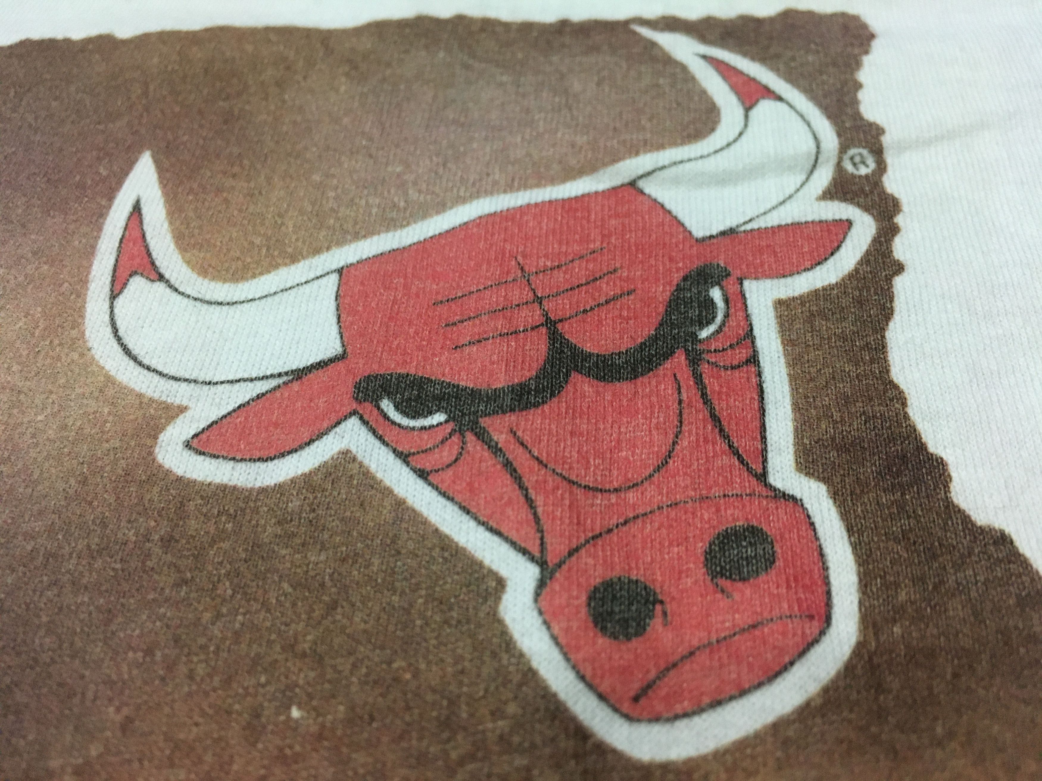 NBA × Rap Tees × Vintage Vintage Michael Jordan shirt Bulls bootleg Single stitch Size US L / EU 52-54 / 3 - 5 Thumbnail