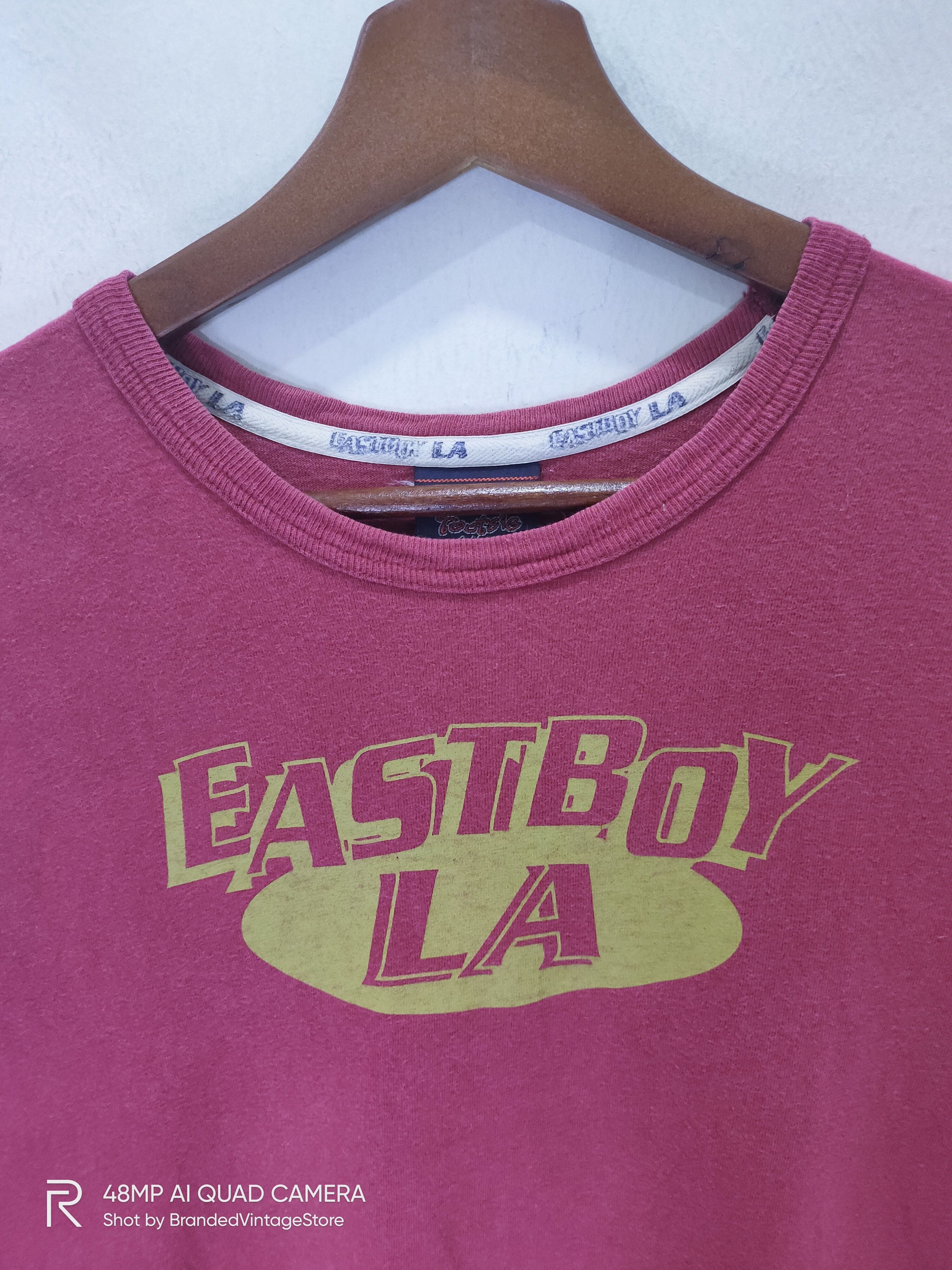 California Republic EASTBOY TOOTSIE LA CALIFORNIA Streetwear Never Worn Red Tee Size M / US 6-8 / IT 42-44 - 3 Thumbnail
