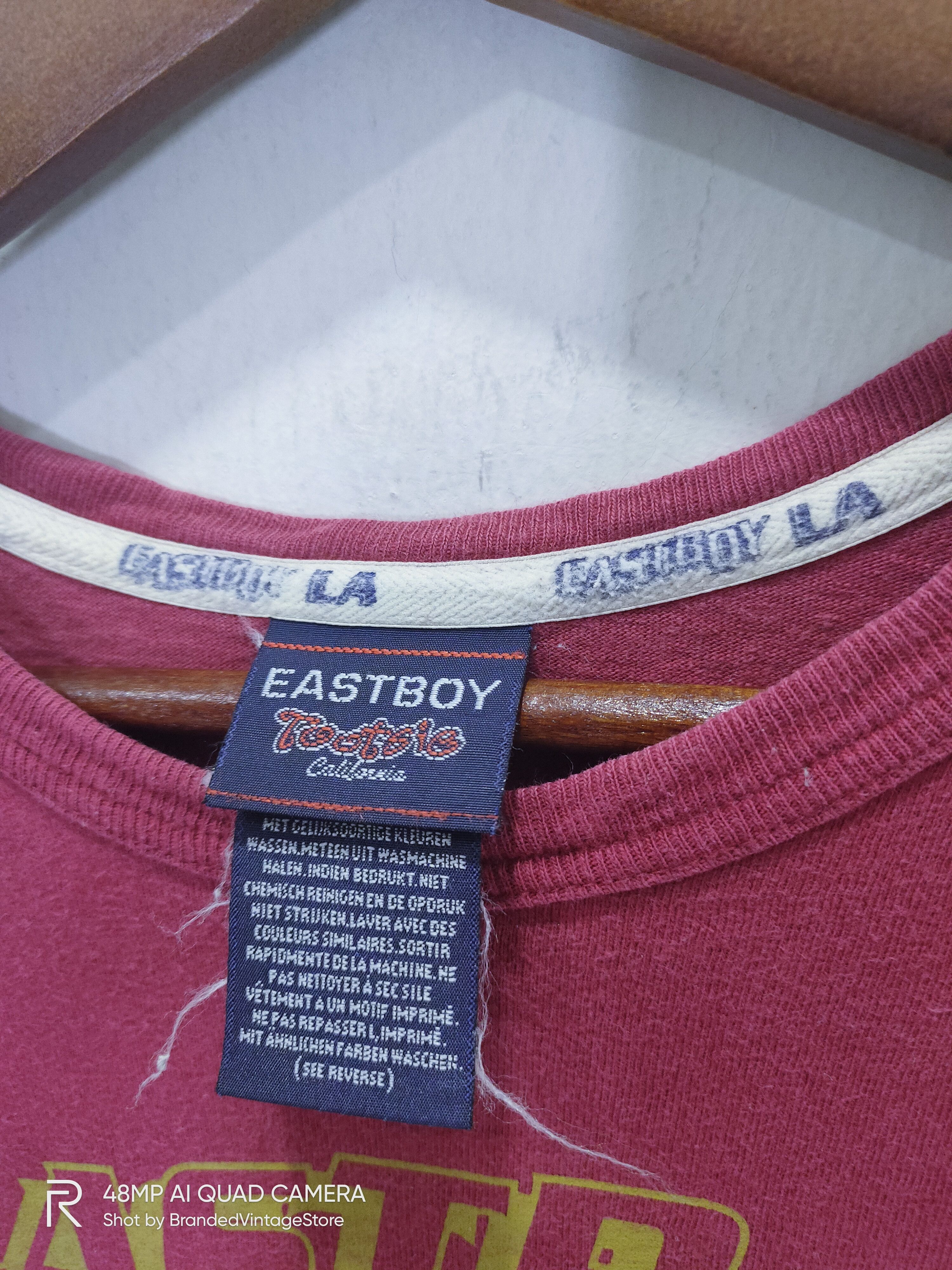 California Republic EASTBOY TOOTSIE LA CALIFORNIA Streetwear Never Worn Red Tee Size M / US 6-8 / IT 42-44 - 6 Thumbnail