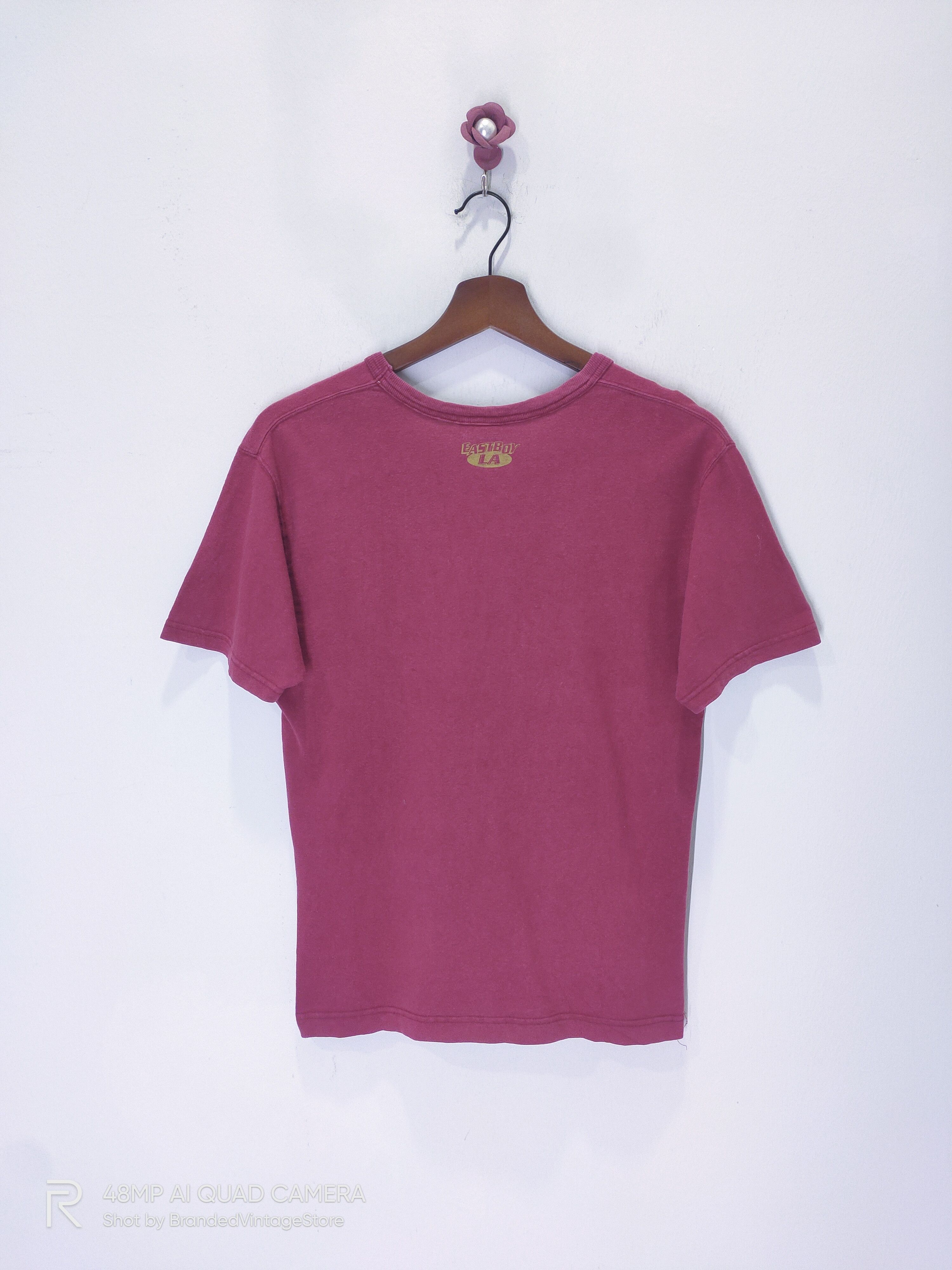 California Republic EASTBOY TOOTSIE LA CALIFORNIA Streetwear Never Worn Red Tee Size M / US 6-8 / IT 42-44 - 2 Thumbnail