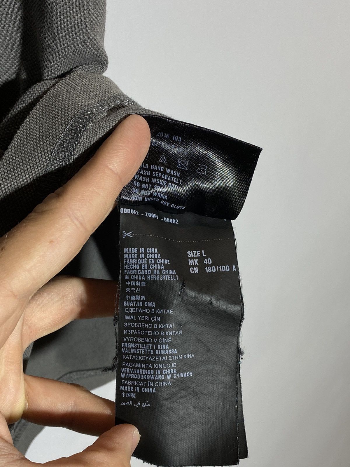 Prada Red Tab Authentic Polo T-shirt