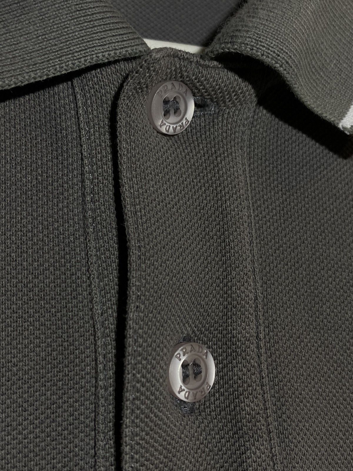 Prada Red Tab Authentic Polo T-shirt