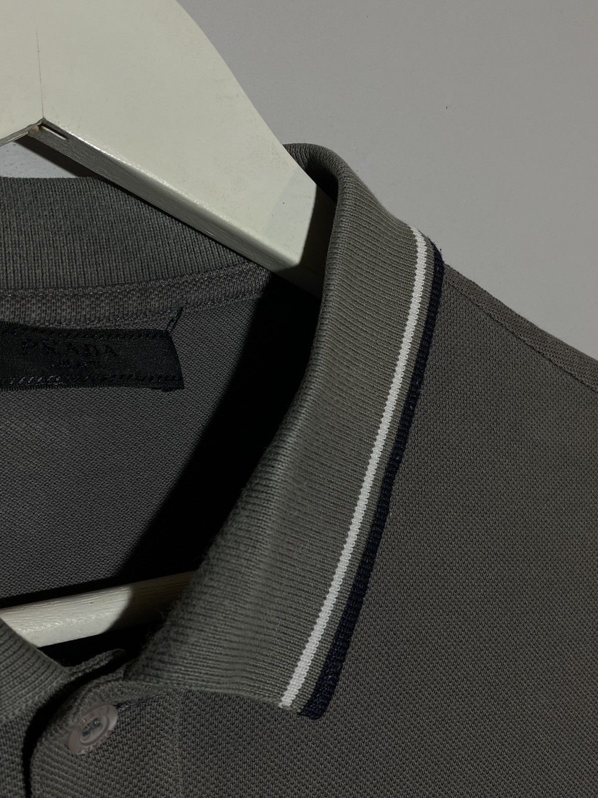 Prada Red Tab Authentic Polo T-shirt