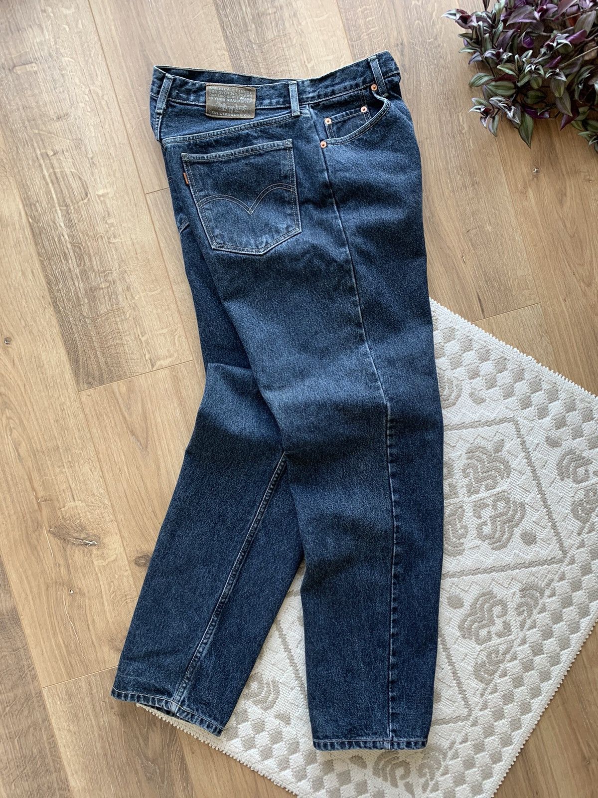 Levi's Vintage Levi's 818 navy orange tab jeans Size US 30 / EU 46 - 3 Thumbnail
