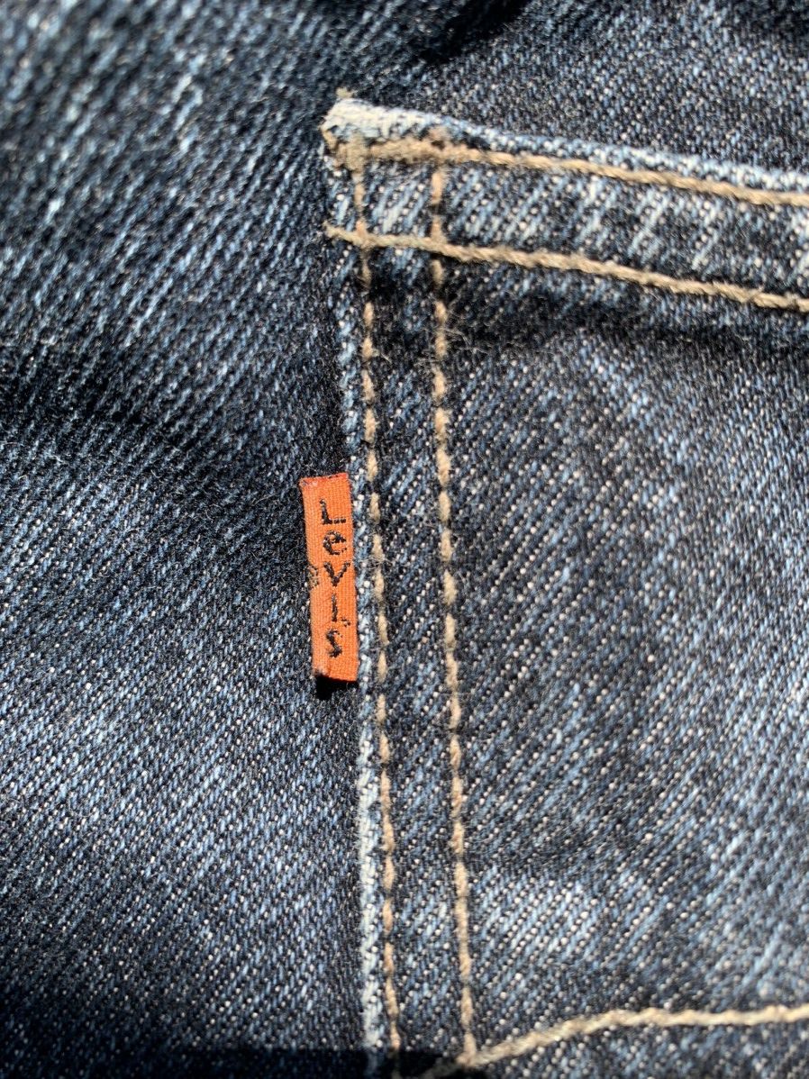 Levi's Vintage Levi's 818 navy orange tab jeans Size US 30 / EU 46 - 7 Thumbnail