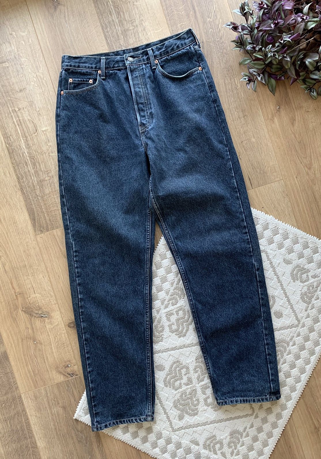 Levi's Vintage Levi's 818 navy orange tab jeans Size US 30 / EU 46 - 1 Thumbnail