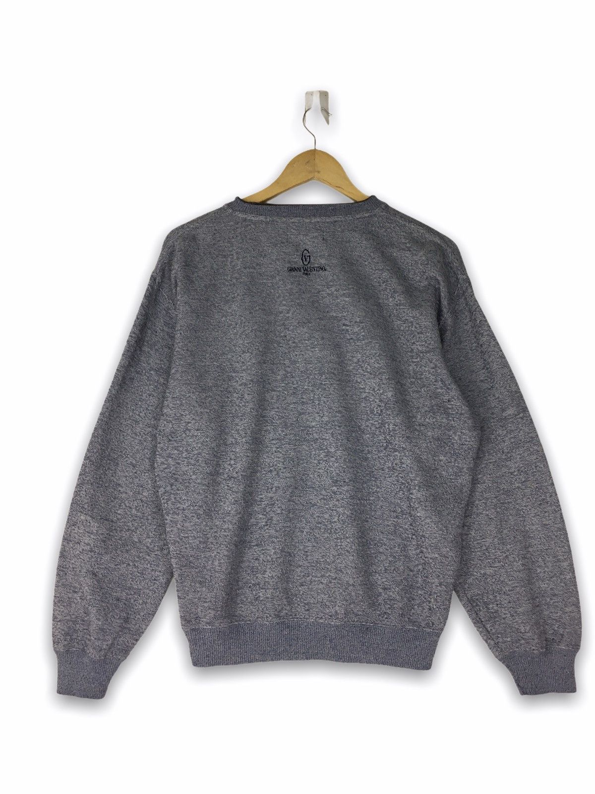 Valentino × Vintage Vintagedesign Gianni Valentino embroidery sweatshirt jumper Size US M / EU 48-50 / 2 - 6 Thumbnail