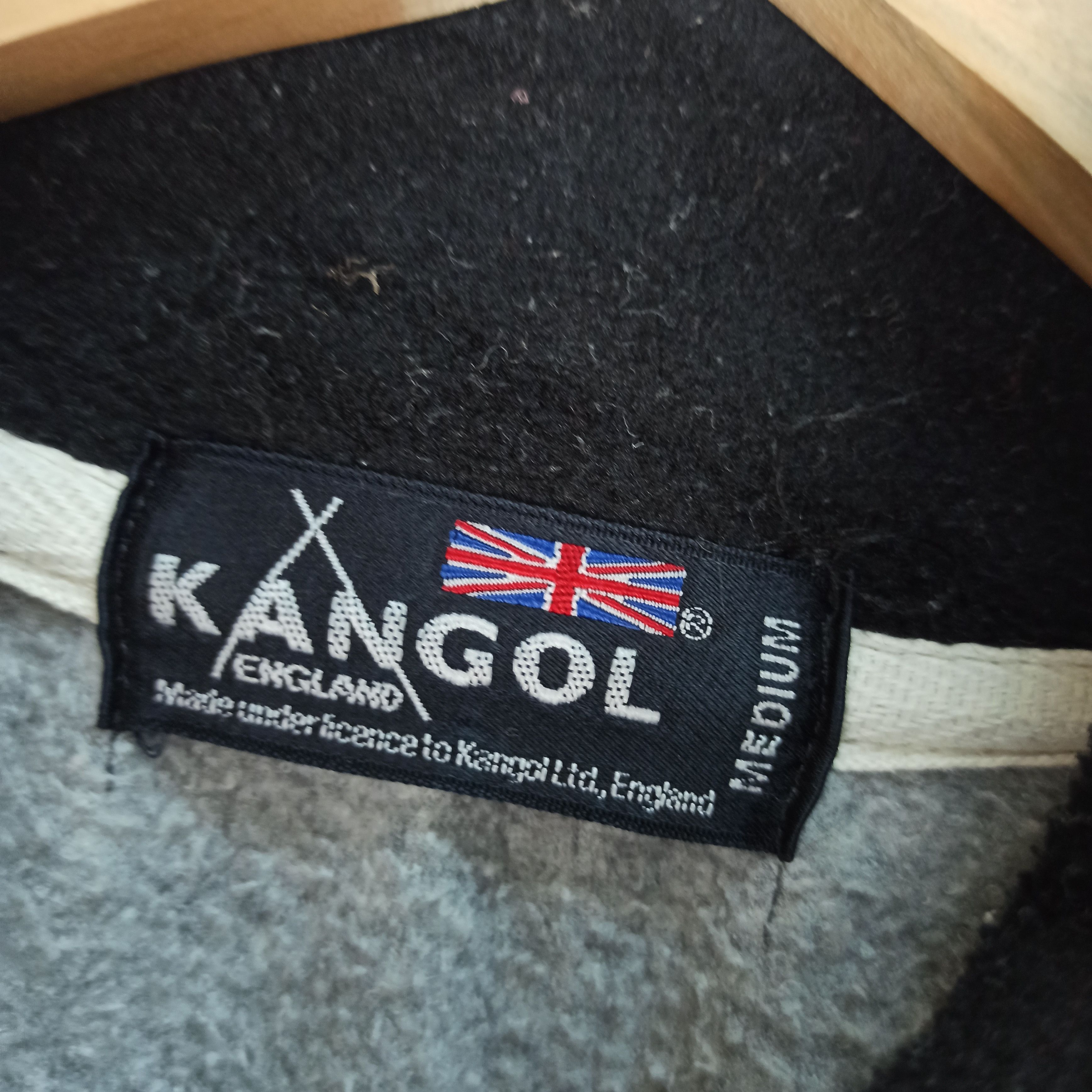 Kangol 🔥Rare🔥 Kangol England Big Logo Spell Out Fleece pullover Size US M / EU 48-50 / 2 - 7 Thumbnail