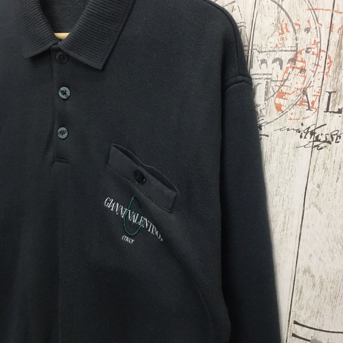 Valentino Gianni Valentino Medium Logo And Spellout Embroidery Pocket Size US M / EU 48-50 / 2 - 5 Thumbnail