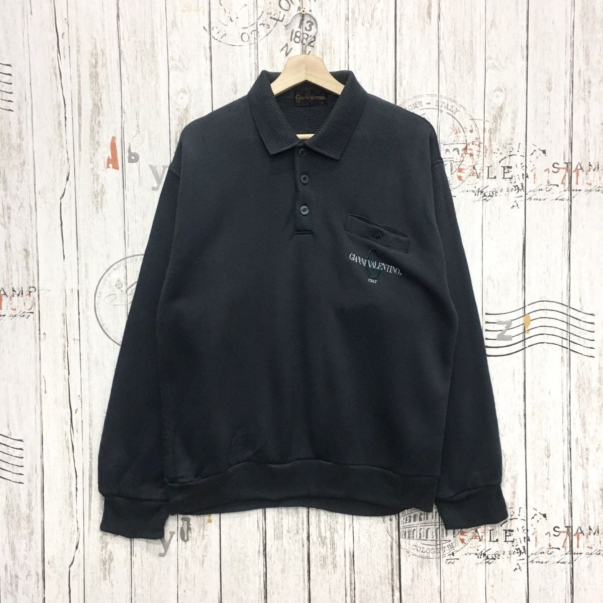 Valentino Gianni Valentino Medium Logo And Spellout Embroidery Pocket Size US M / EU 48-50 / 2 - 1 Thumbnail
