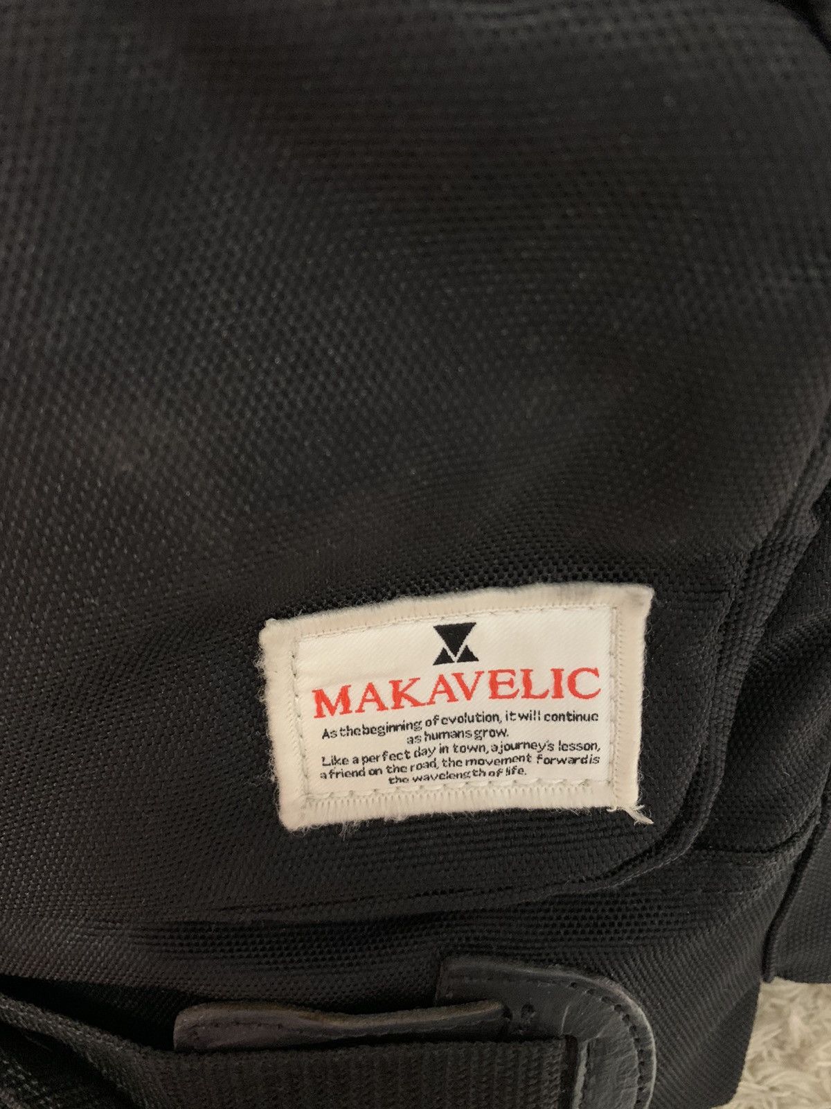 Japanese Brand Rare Makavelic Tactical Utility Bag Cordura Fabric Size ONE SIZE - 6 Thumbnail
