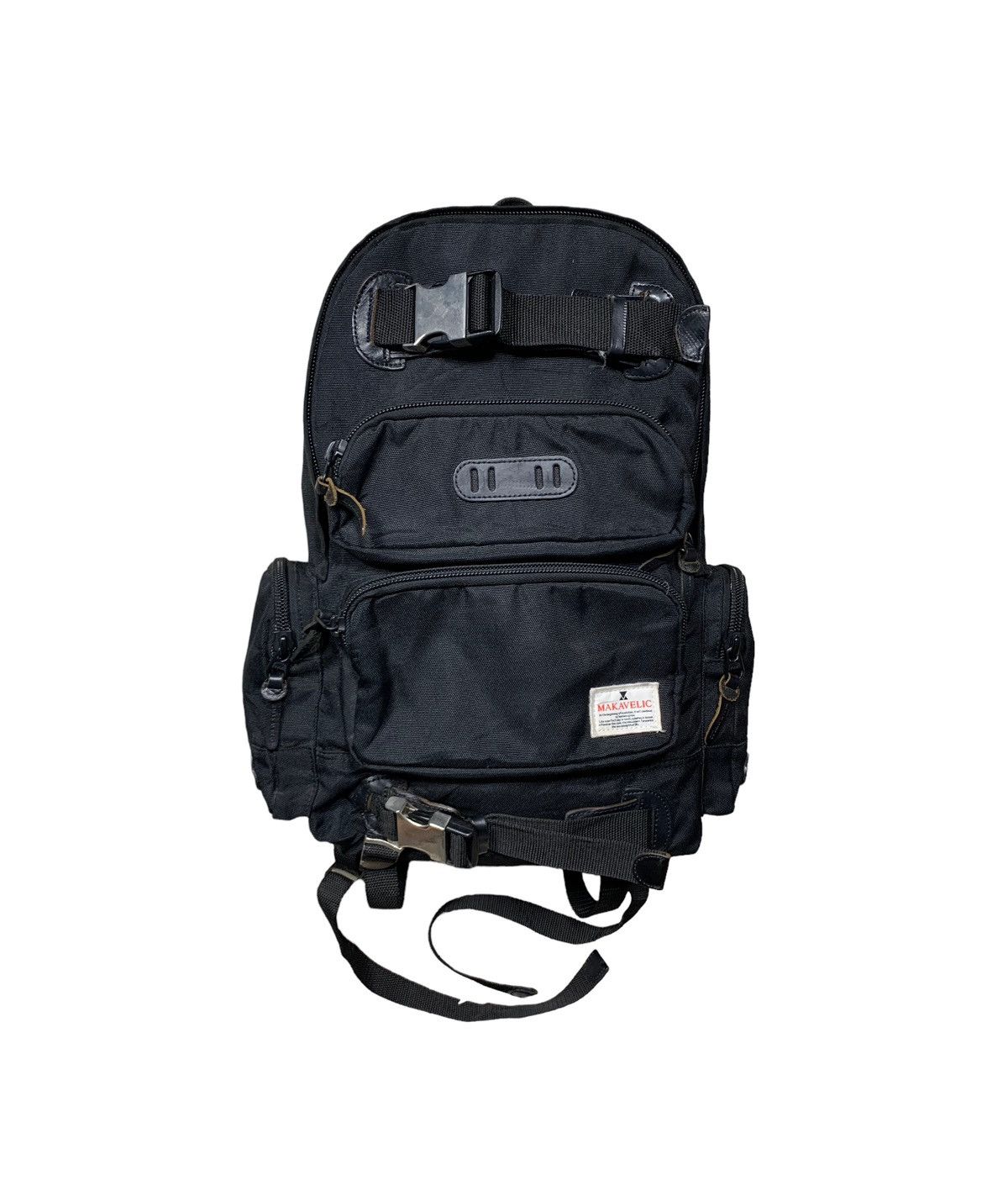 image of Archival Clothing x Bag Makavelic Tactical Utility Bag Cordura Fabric in Black, Men's