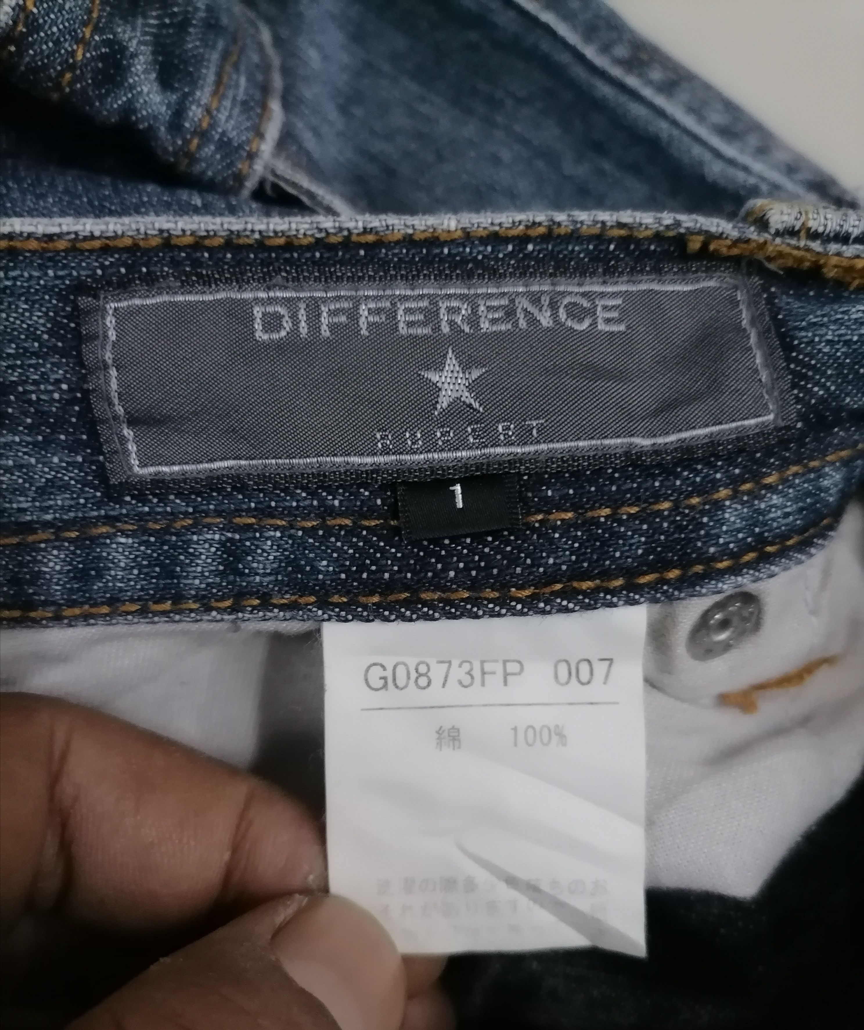Japanese Brand Japanese Designers Difference Rupert Jeans Size US 30 / EU 46 - 7 Thumbnail