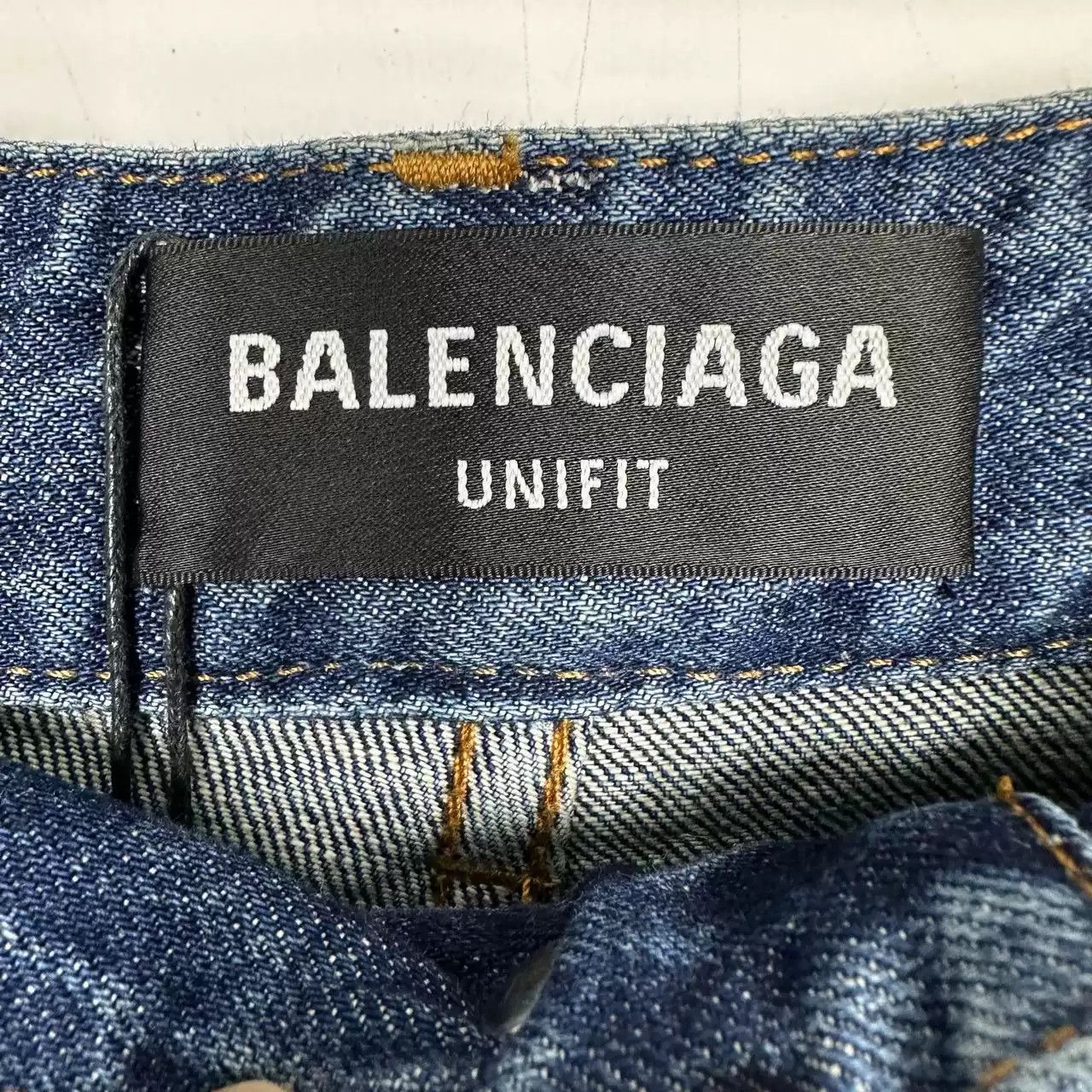 Balenciaga Balenciaga 21ss Splicing Shirt Jeans Size US 28 / EU 44 - 4 Thumbnail