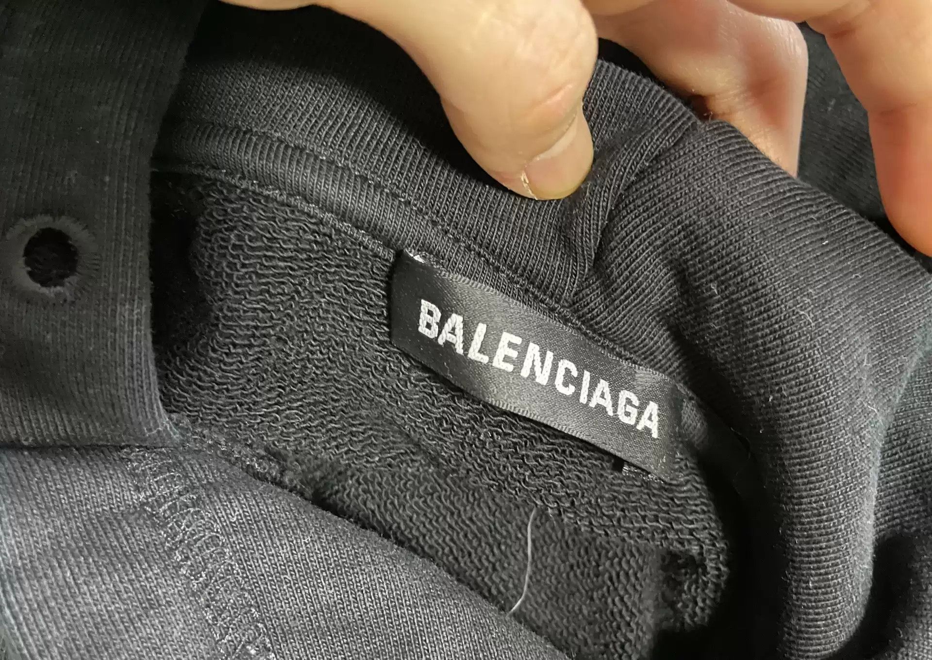 Balenciaga Balenciaga Back Logo Hoodie Size US XXS / EU 40 - 4 Thumbnail