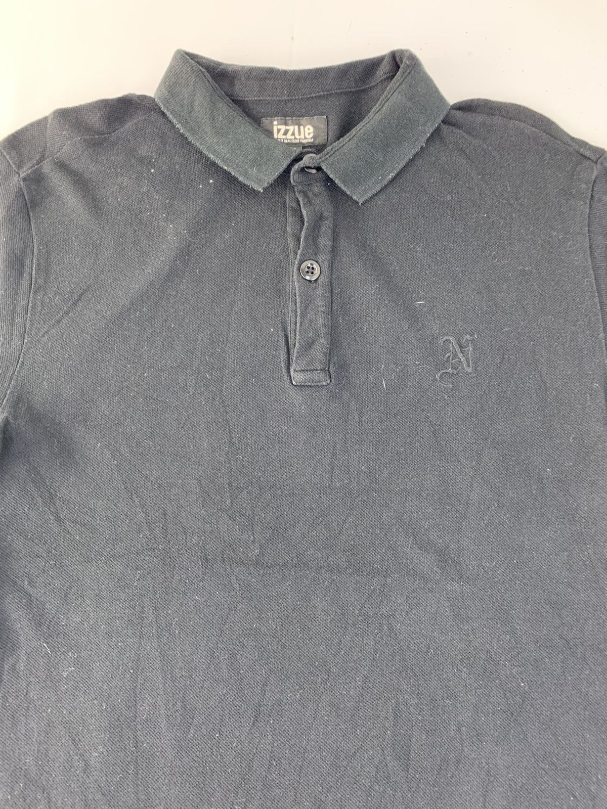 izzue Izzue Plain Embroidery N Logo Colourful End Sleeve Polo Tee Size US S / EU 44-46 / 1 - 3 Thumbnail