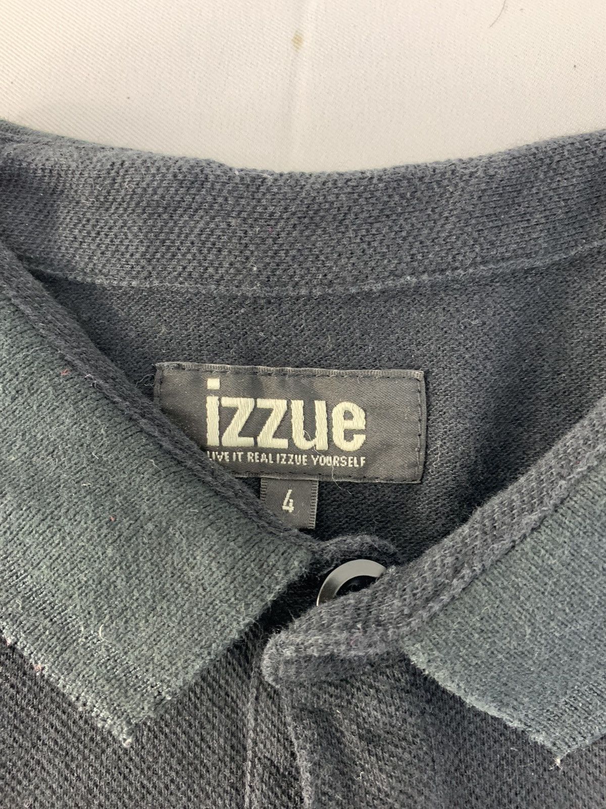 izzue Izzue Plain Embroidery N Logo Colourful End Sleeve Polo Tee Size US S / EU 44-46 / 1 - 5 Thumbnail