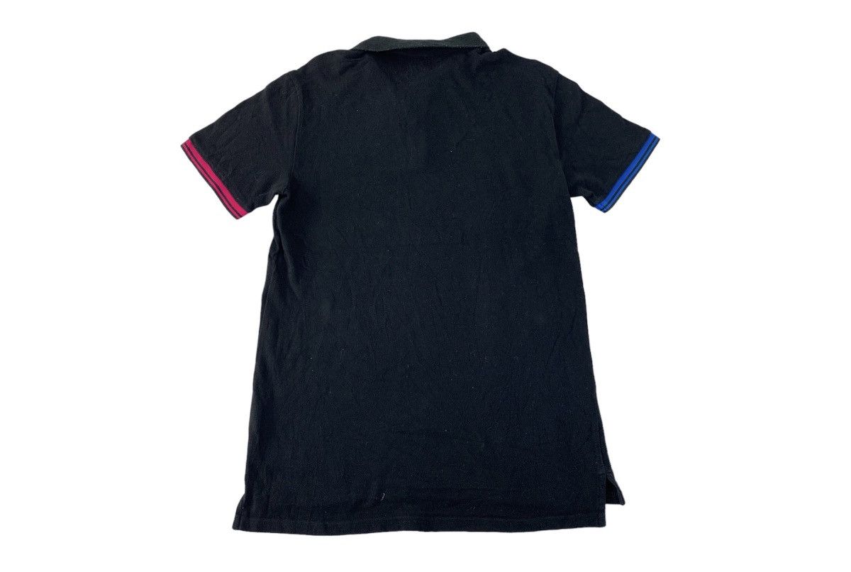 izzue Izzue Plain Embroidery N Logo Colourful End Sleeve Polo Tee Size US S / EU 44-46 / 1 - 2 Thumbnail