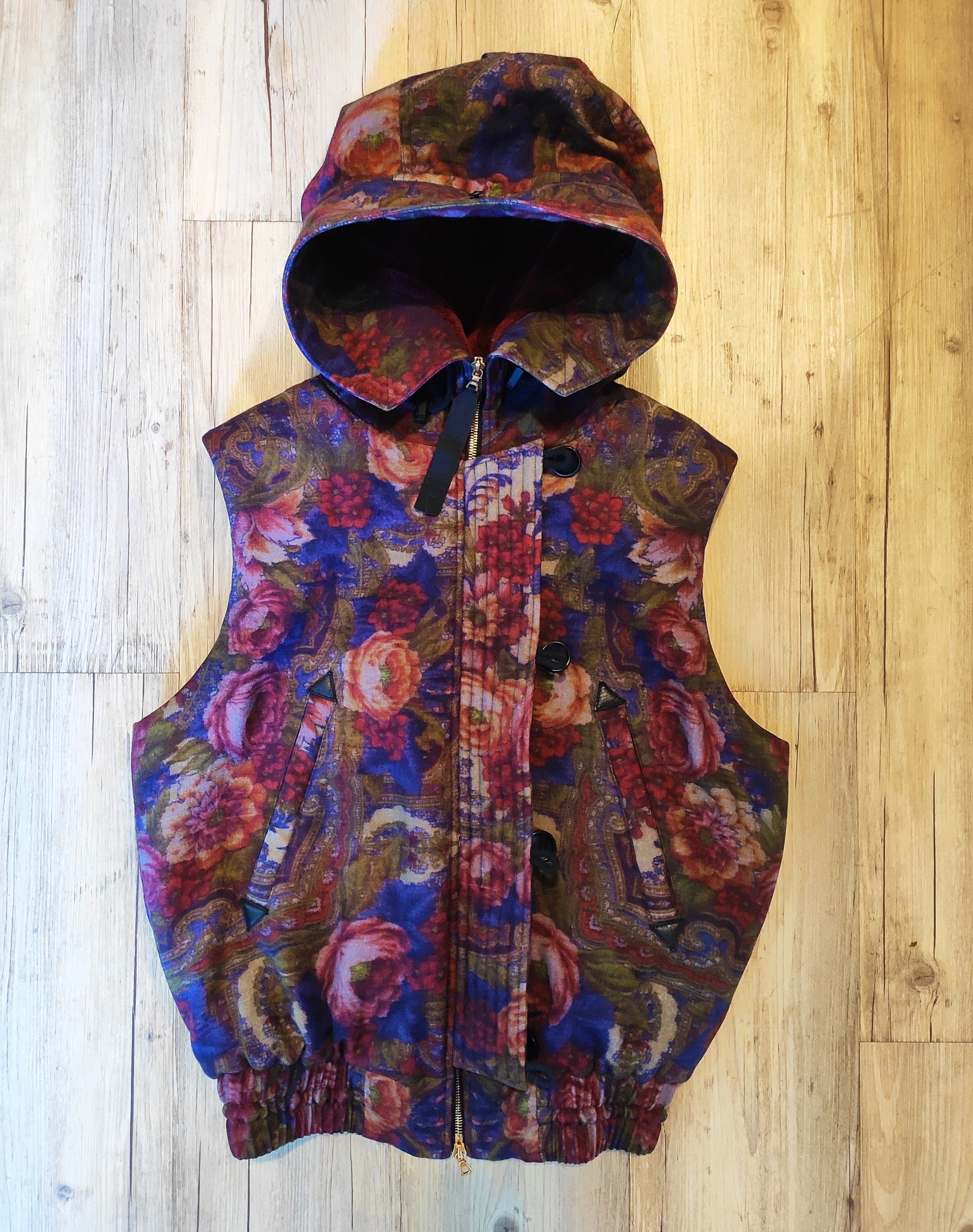 image of Denis Simachev N2B Wool Vest.like Undercover Or Raf Simons, Men's (Size XS)