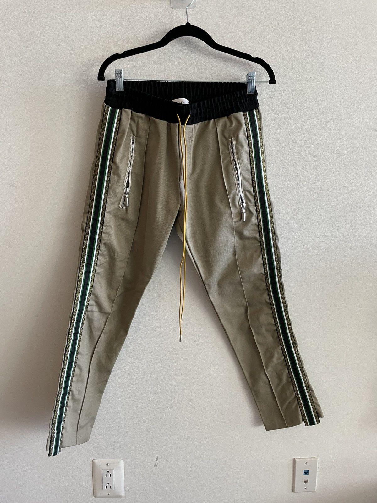 Rhude Rhude Tan Traxedo Pants Size US 30 / EU 46 - 1 Thumbnail