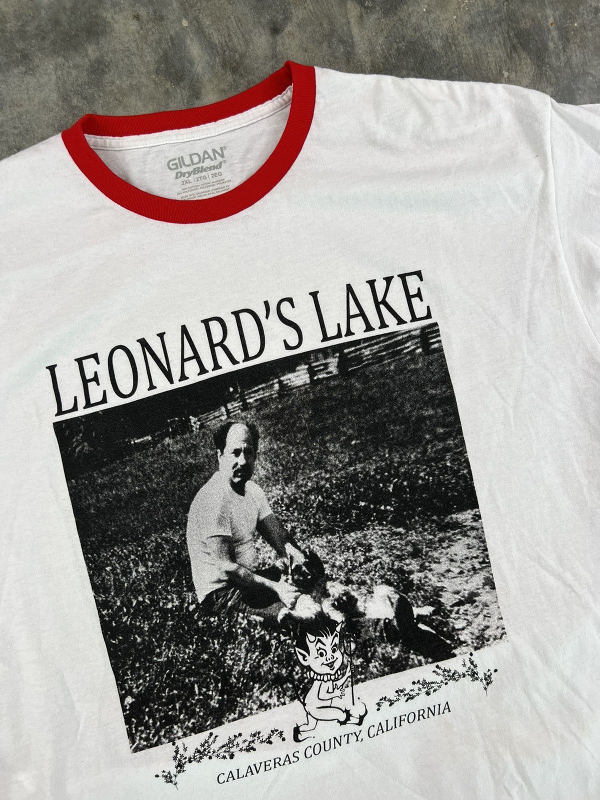 Lil Ugly Mane Lil Ugly Mane Leonard’s Lake Ringer Tee 2XL / XXL 🥣 Tour Size US XXL / EU 58 / 5 - 2 Thumbnail