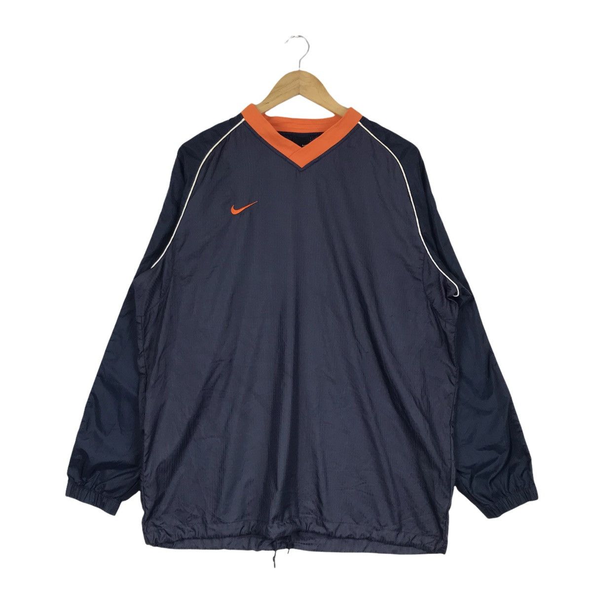 Nike Vintage Nike Windbreaker Sweater Pullover Size US XL / EU 56 / 4 - 1 Thumbnail