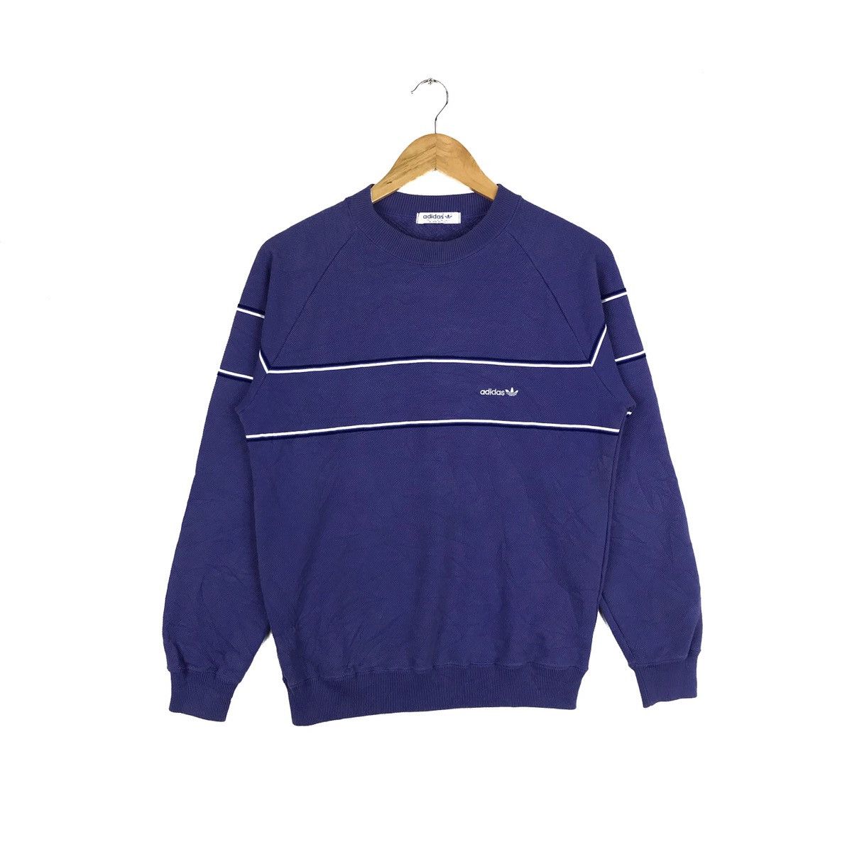 Adidas Vintage Adidas Japan 80s Crewneck Sweatshirt Size US S / EU 44-46 / 1 - 1 Thumbnail