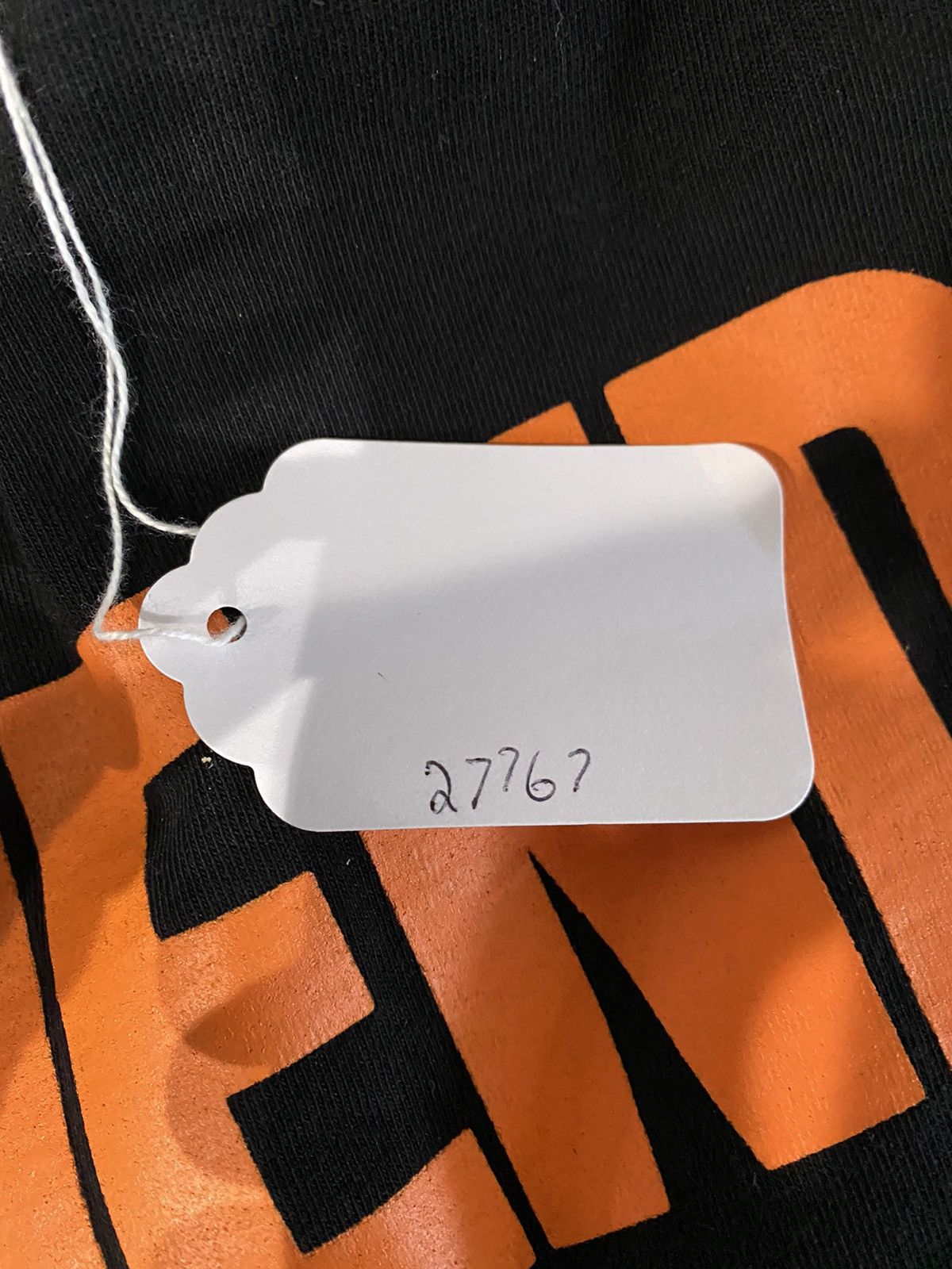 Vlone Vlone Orange Friends T-Shirt Black Sz XL Size US XL / EU 56 / 4 - 7 Thumbnail