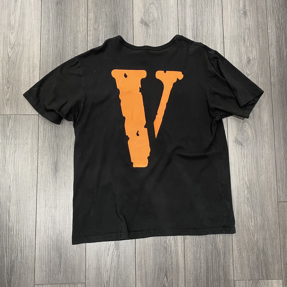 Vlone Vlone Orange Friends T-Shirt Black Sz XL Size US XL / EU 56 / 4 - 2 Thumbnail